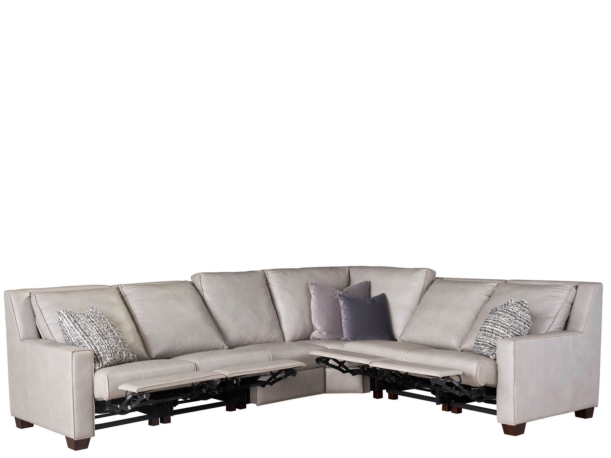 Tucker Sectional - Silo with a white background