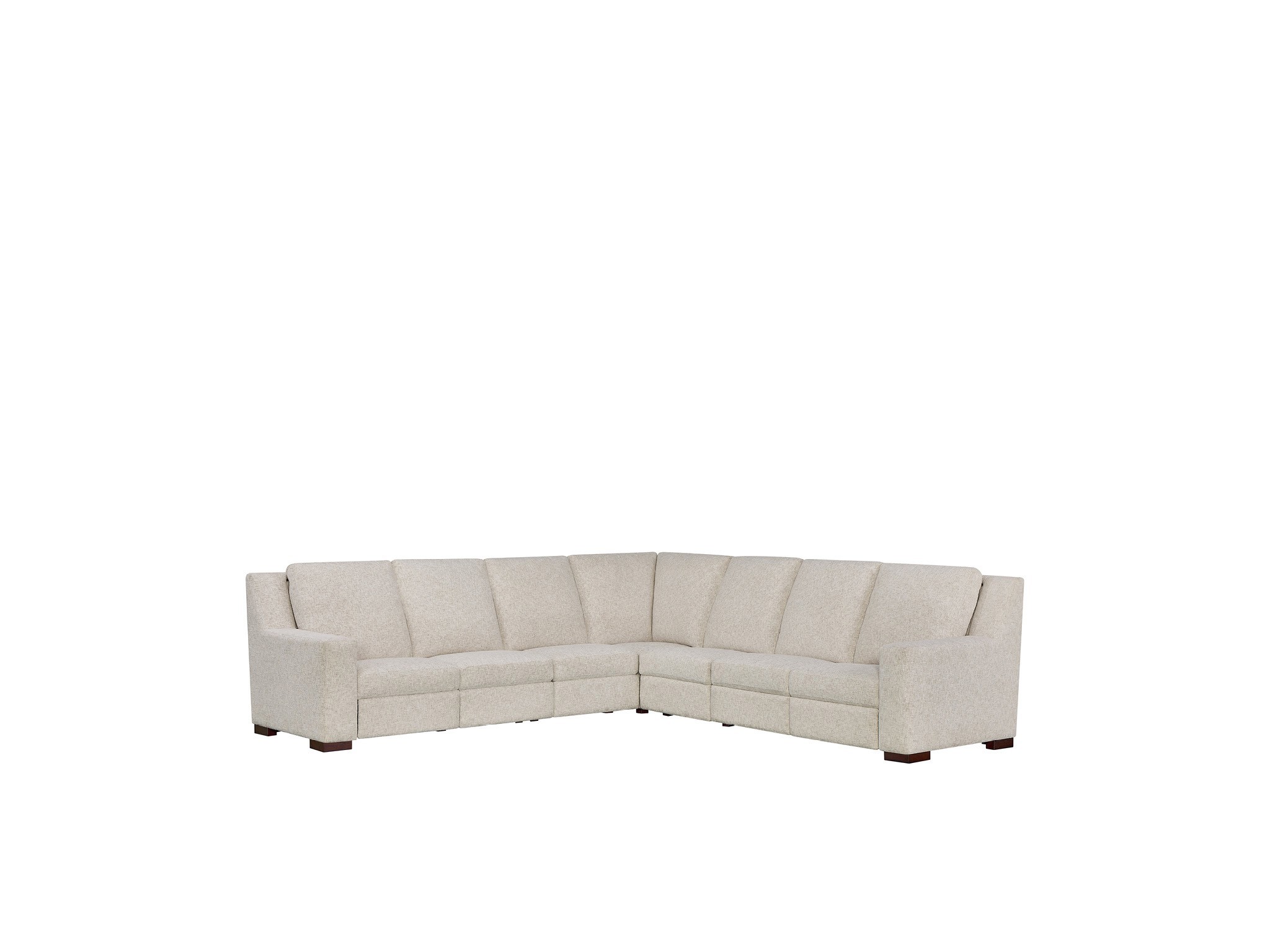 Rhodes 5 Pc Sectional - Silo with a white background