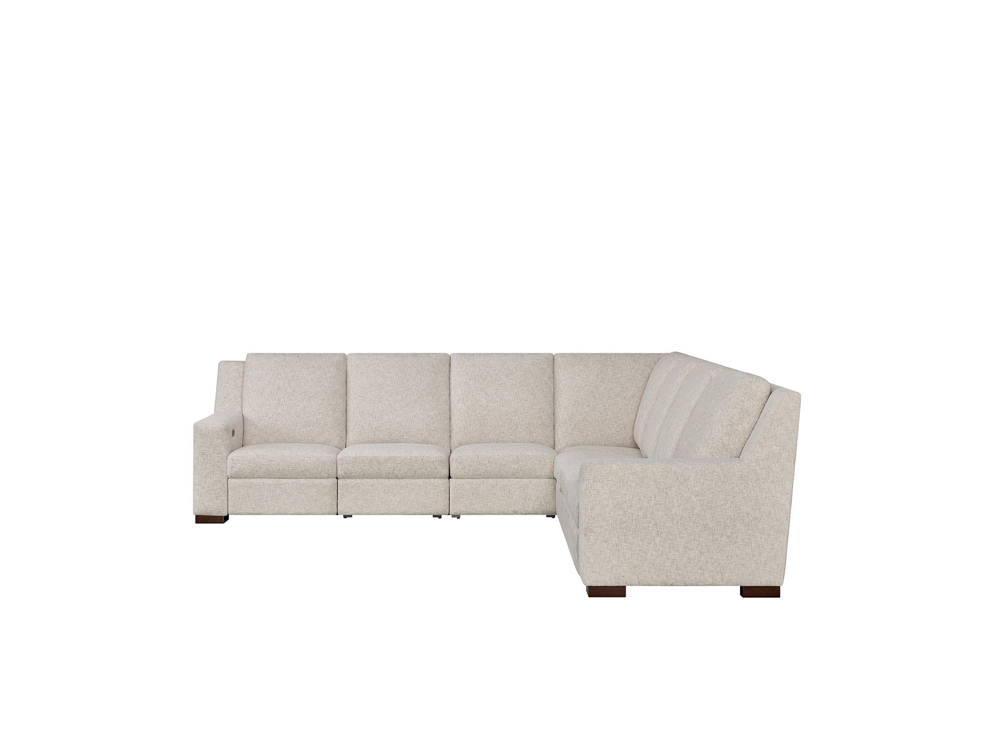 Rhodes 5 Pc Sectional - Silo with a white background