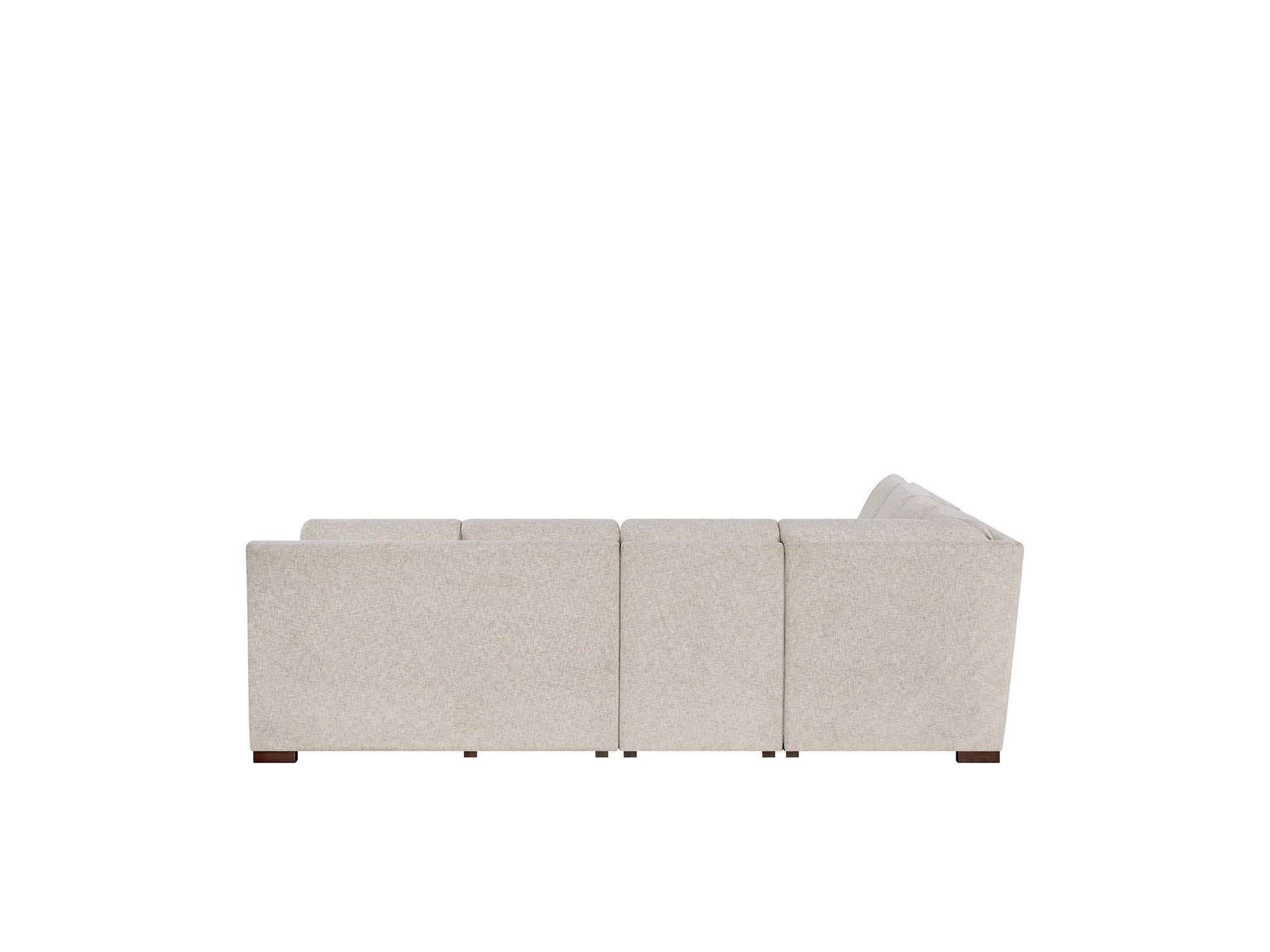 Rhodes 5 Pc Sectional - Silo with a white background
