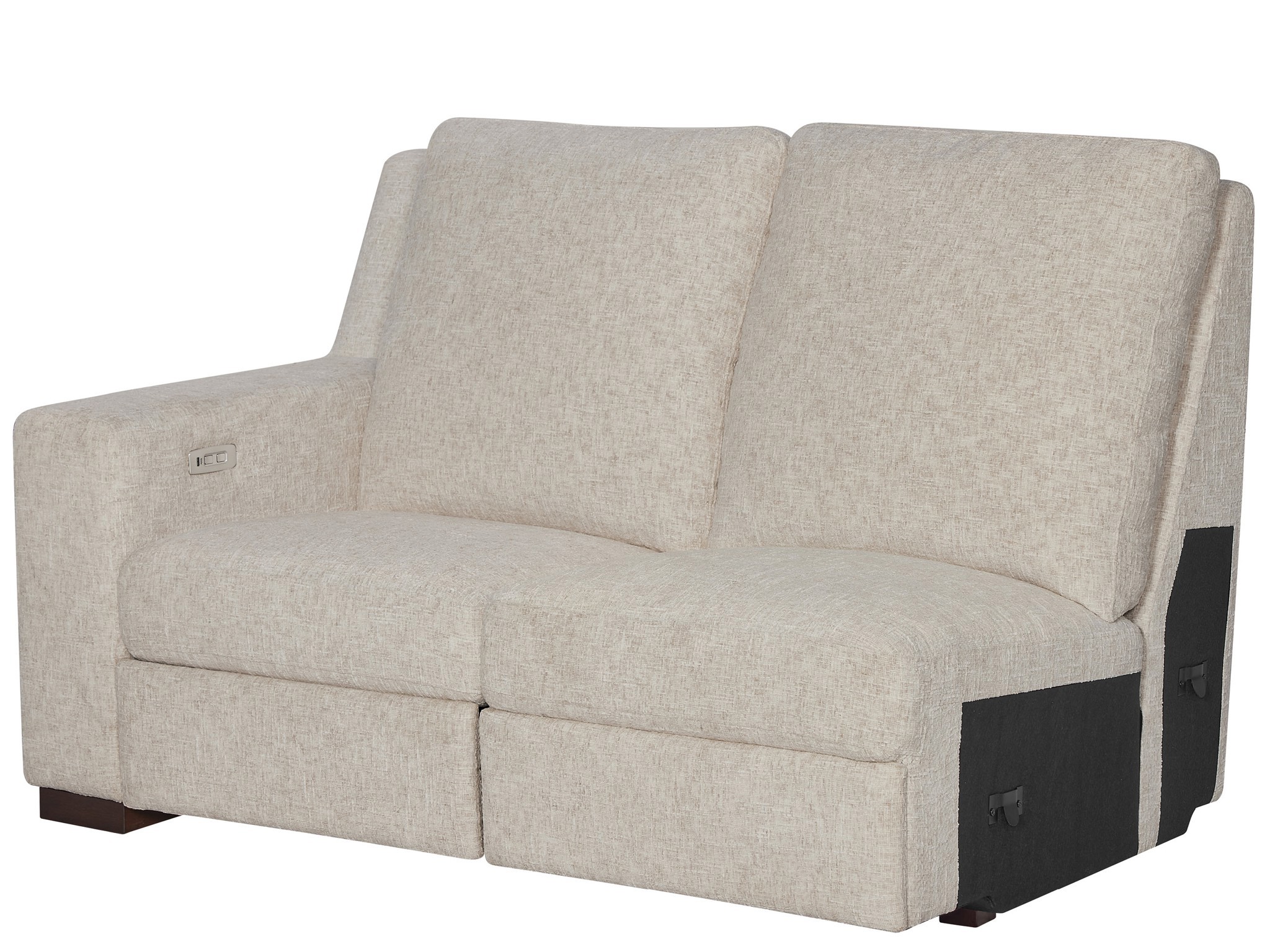 Rhodes Loveseat LAF - Silo with a white background
