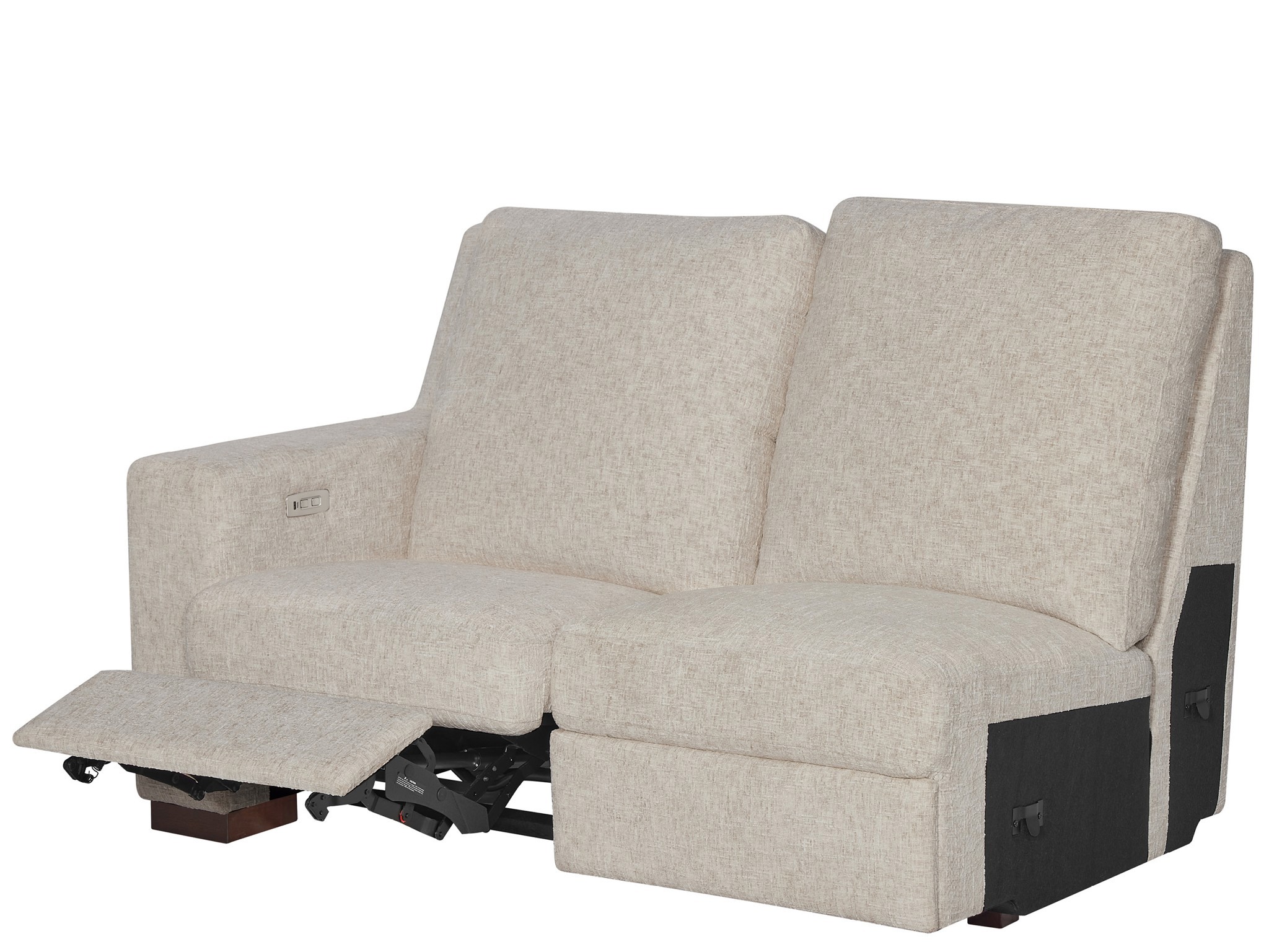 Rhodes Loveseat LAF - Silo with a white background
