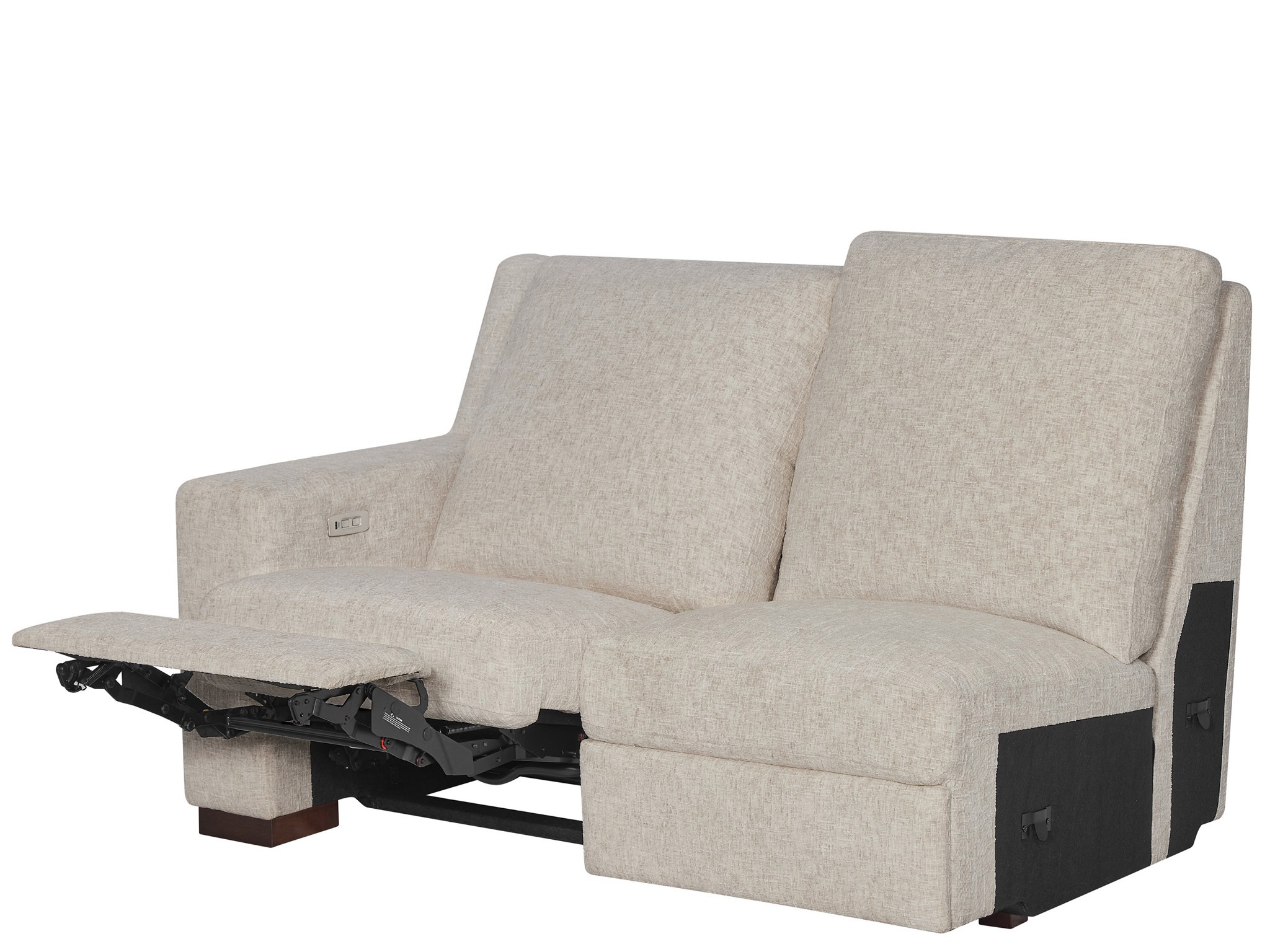 Rhodes Loveseat LAF - Silo with a white background