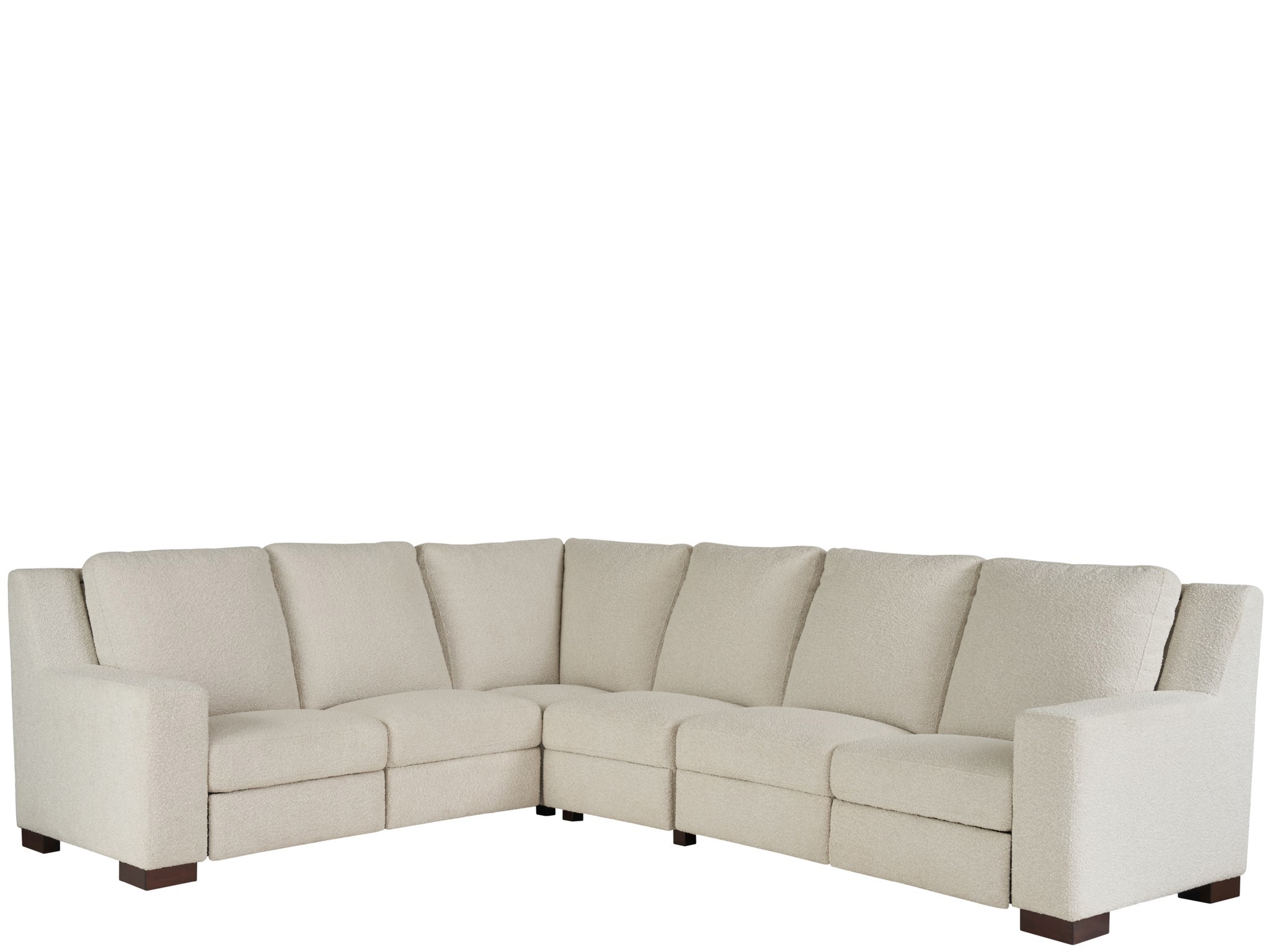 Rhodes Sectional - Silo with a white background