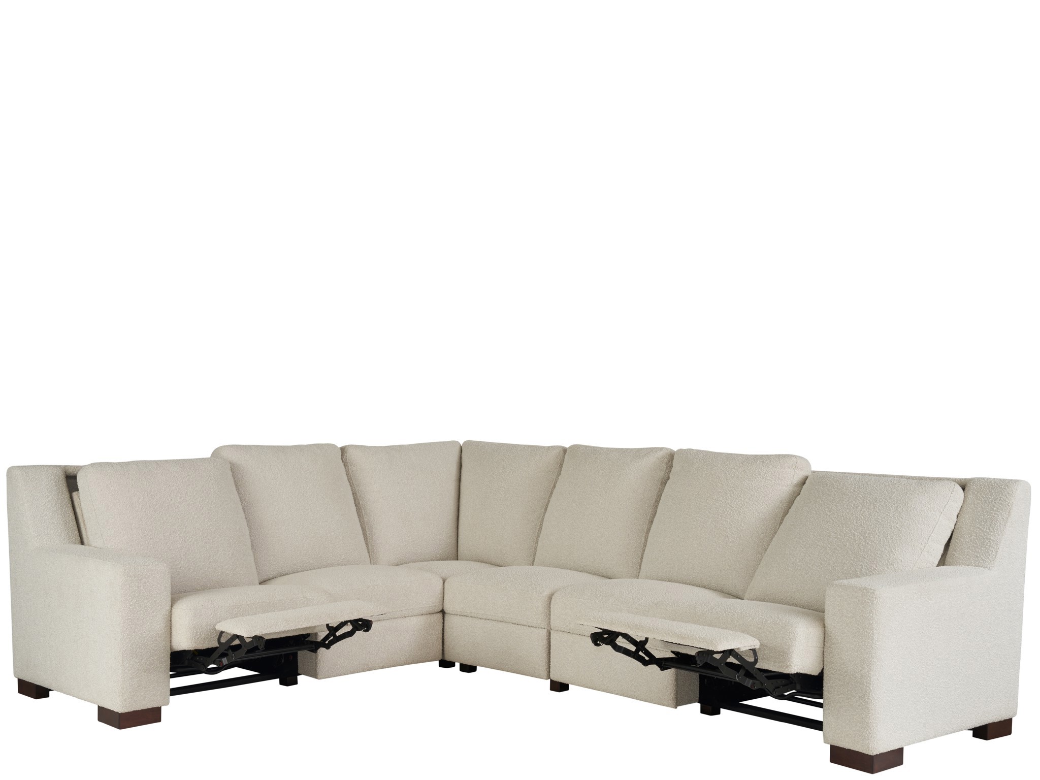 Rhodes Sectional - Silo with a white background