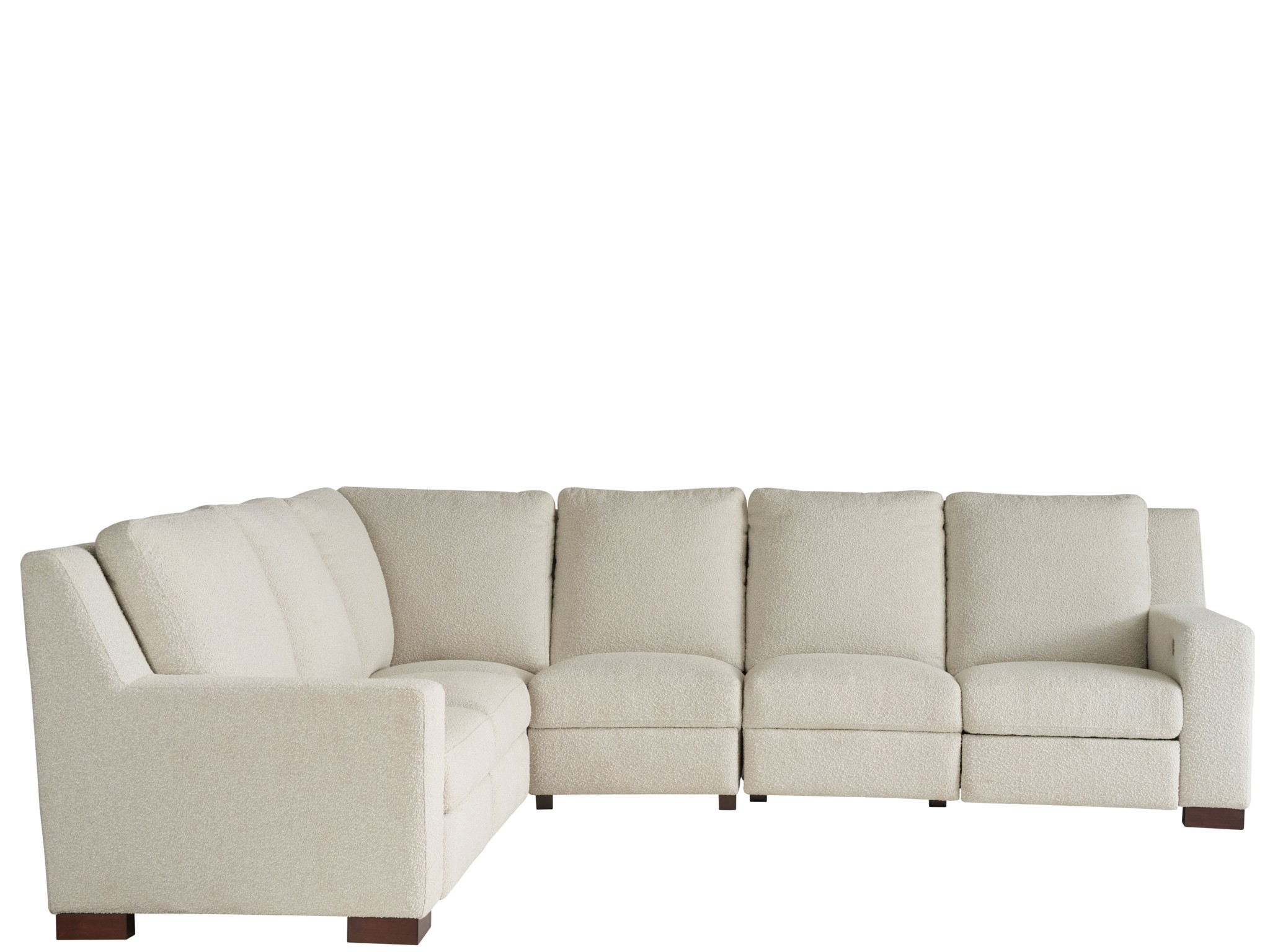 Rhodes Sectional - Silo with a white background