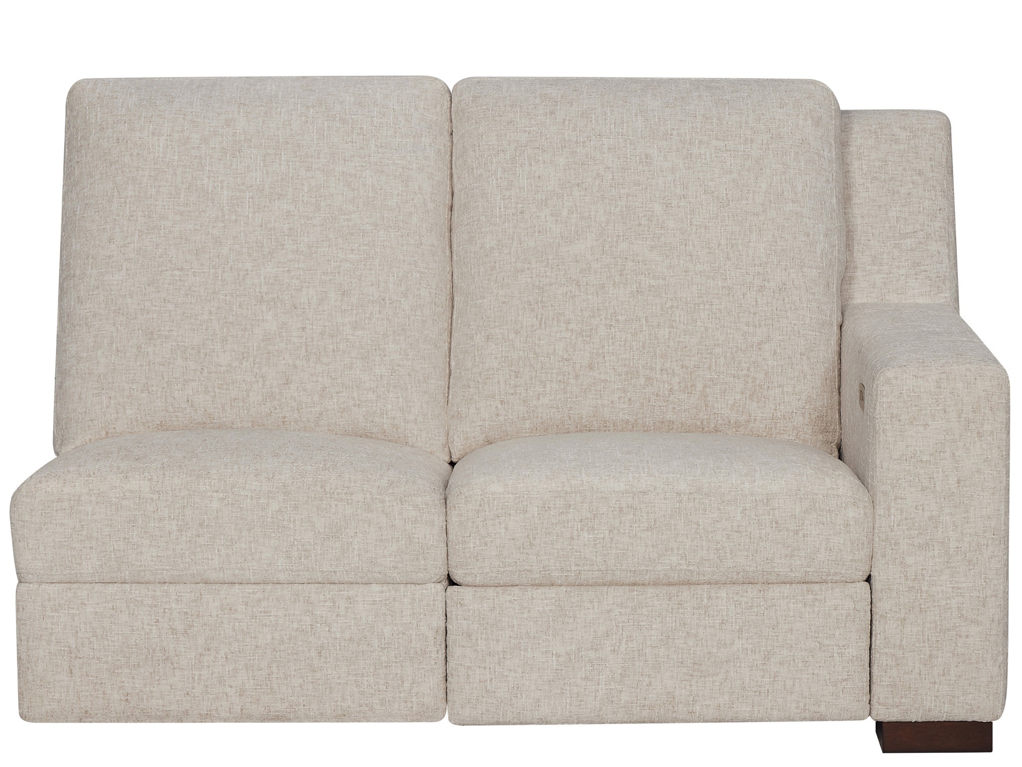 Rhodes Loveseat RAF - Silo with a white background