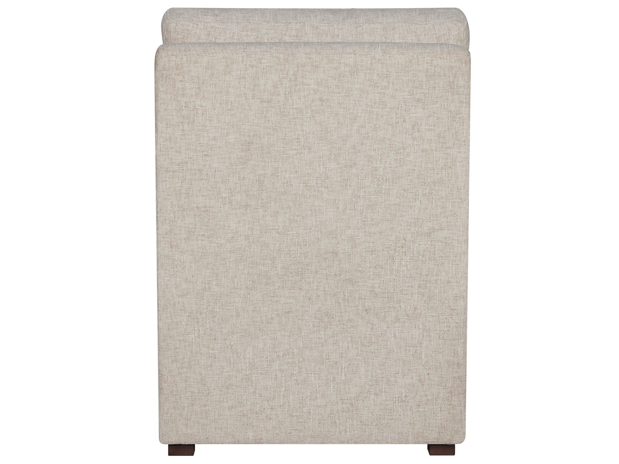 Rhodes Armless Recliner - Silo with a white background