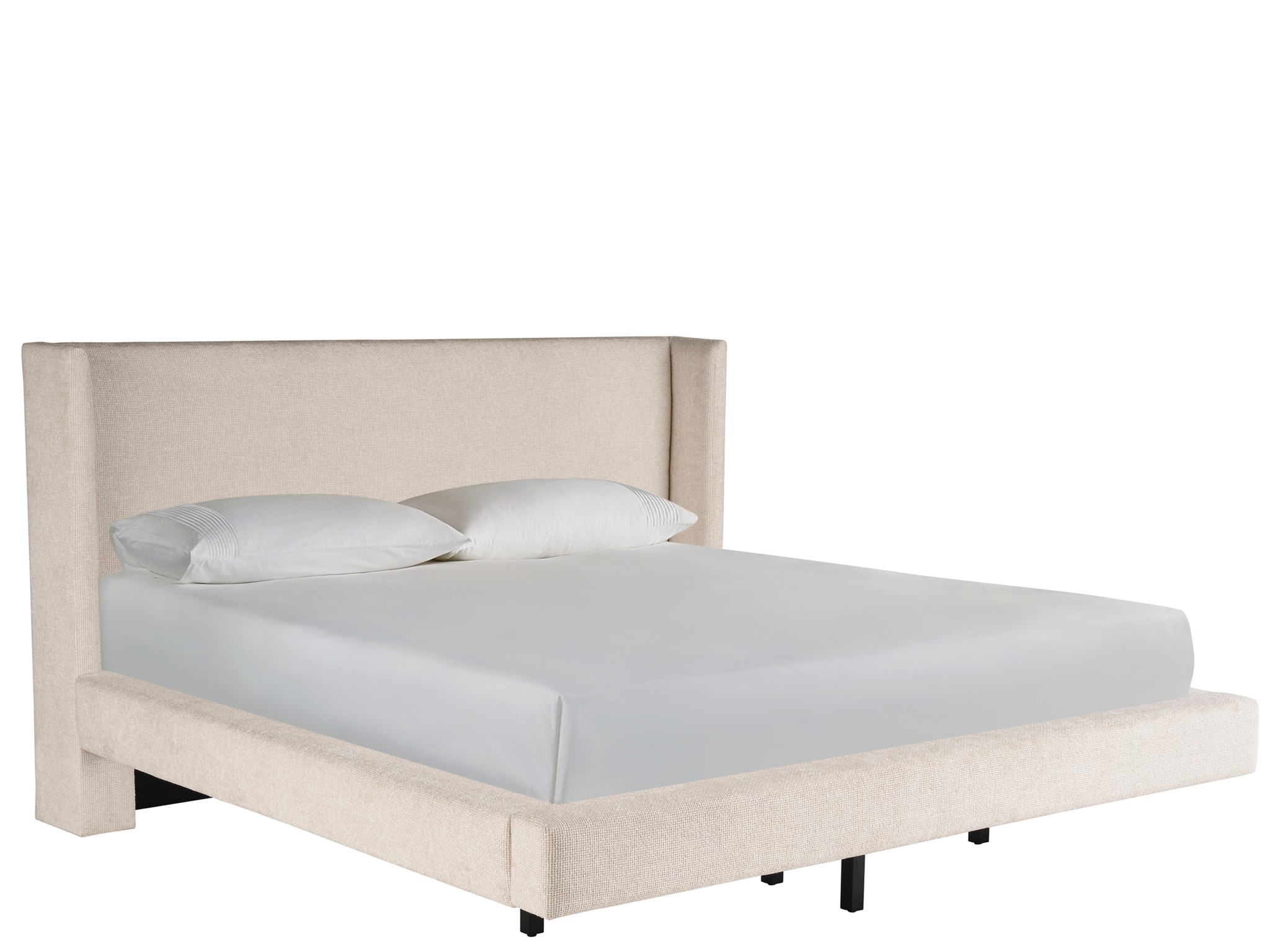 Sainte-Ann Upholstered Bed King - Silo with a white background