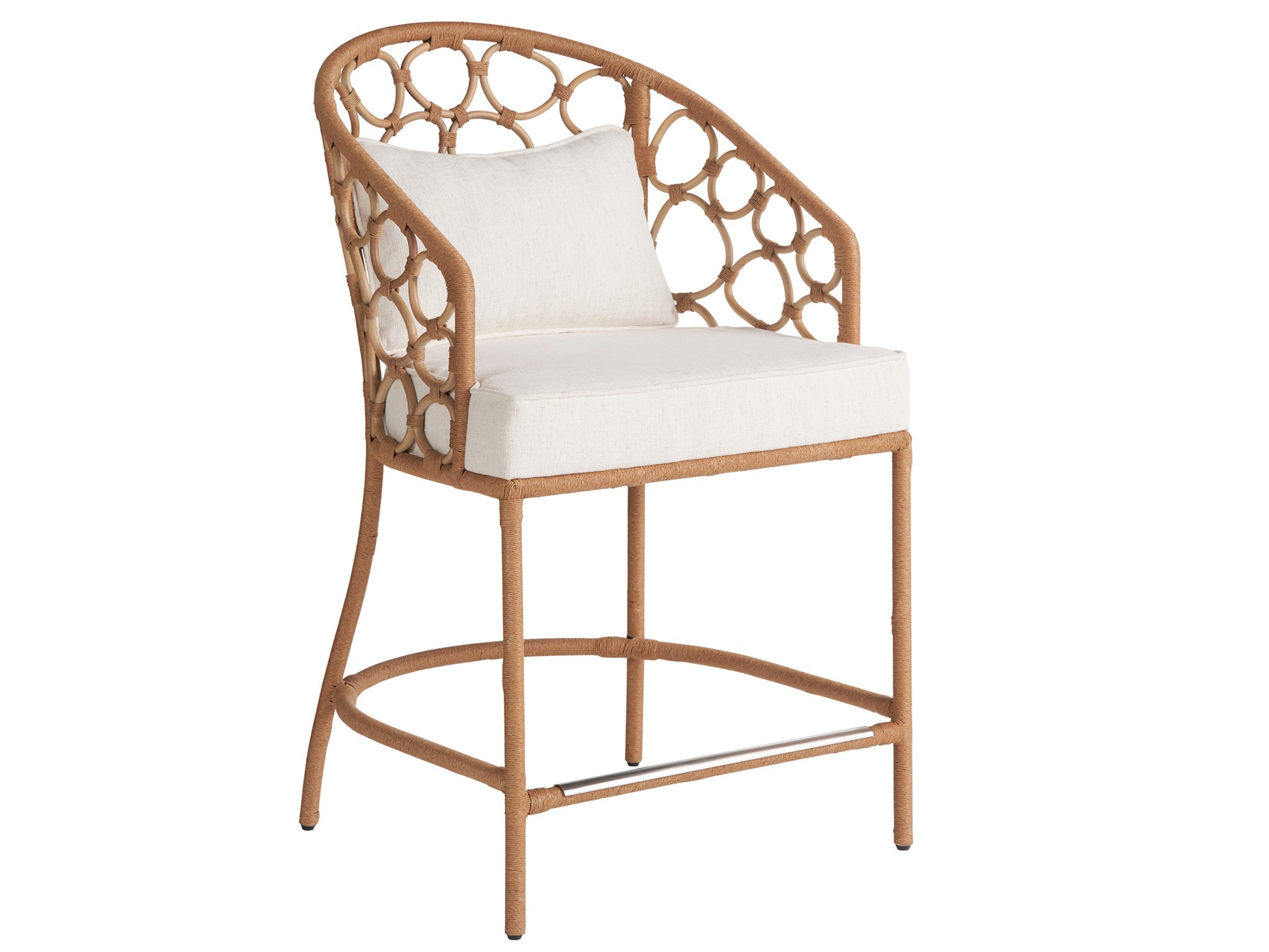 Pebble Counter Chair - Silo with a white background