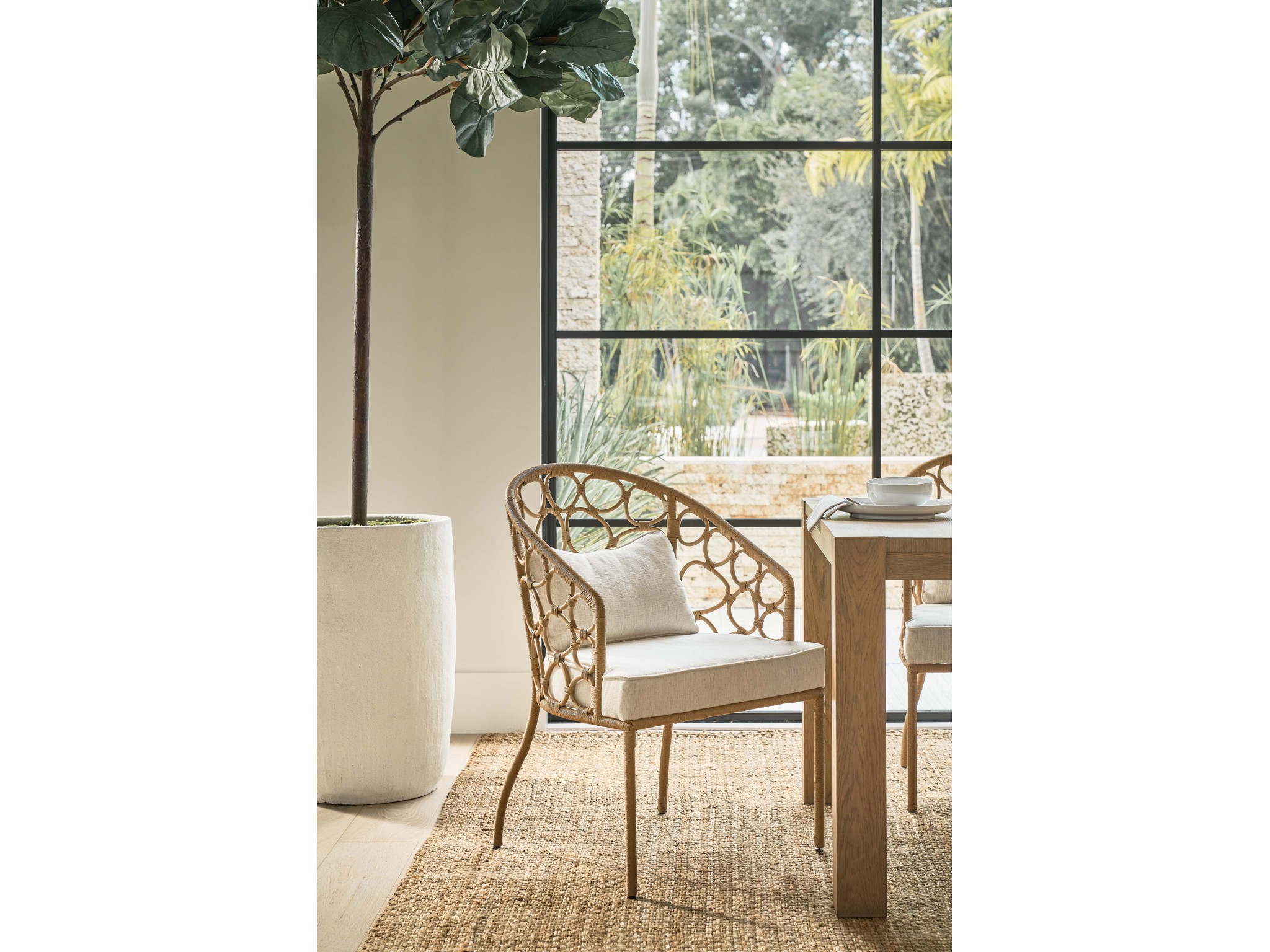 Pebble Dining Chair - Multiple item room scene