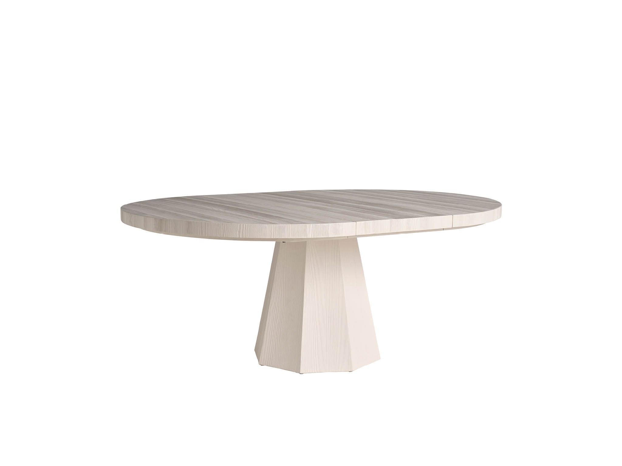Mackinaw Round Dining Table - Silo with a white background