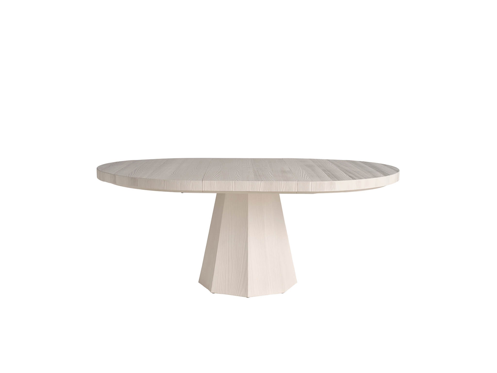 Mackinaw Round Dining Table - Silo with a white background