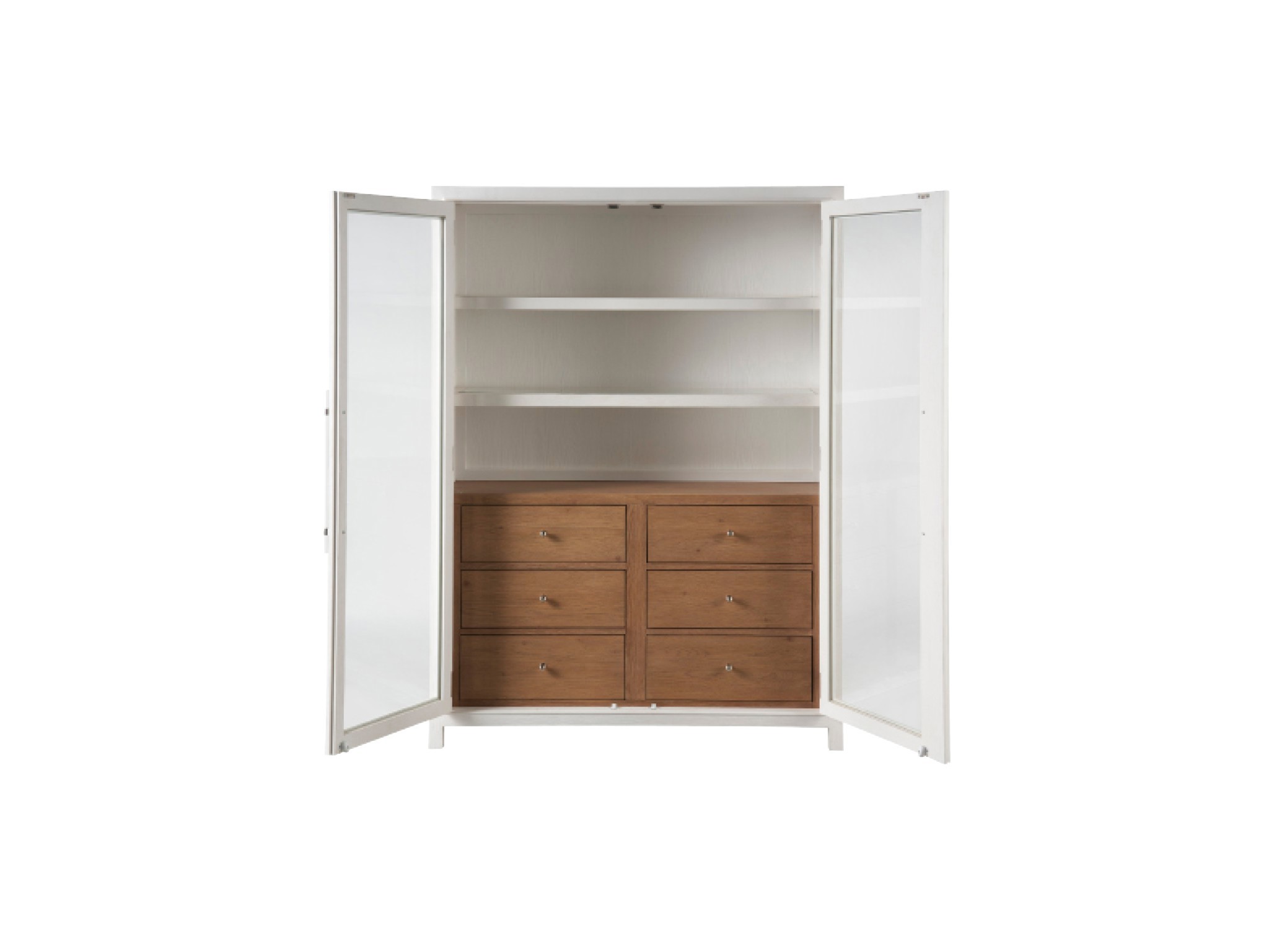 Seaside Display Cabinet - Silo with a white background