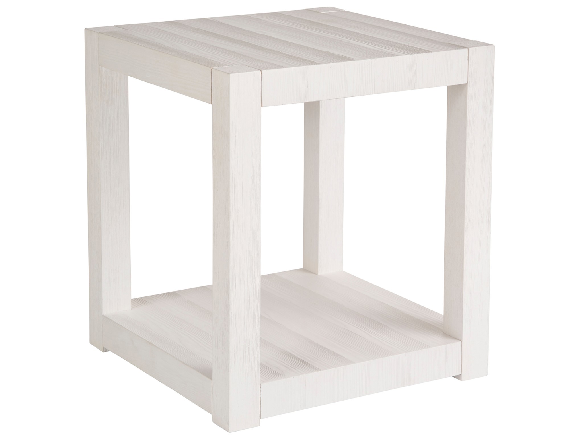 Hermosa Square End Table - Silo with a white background