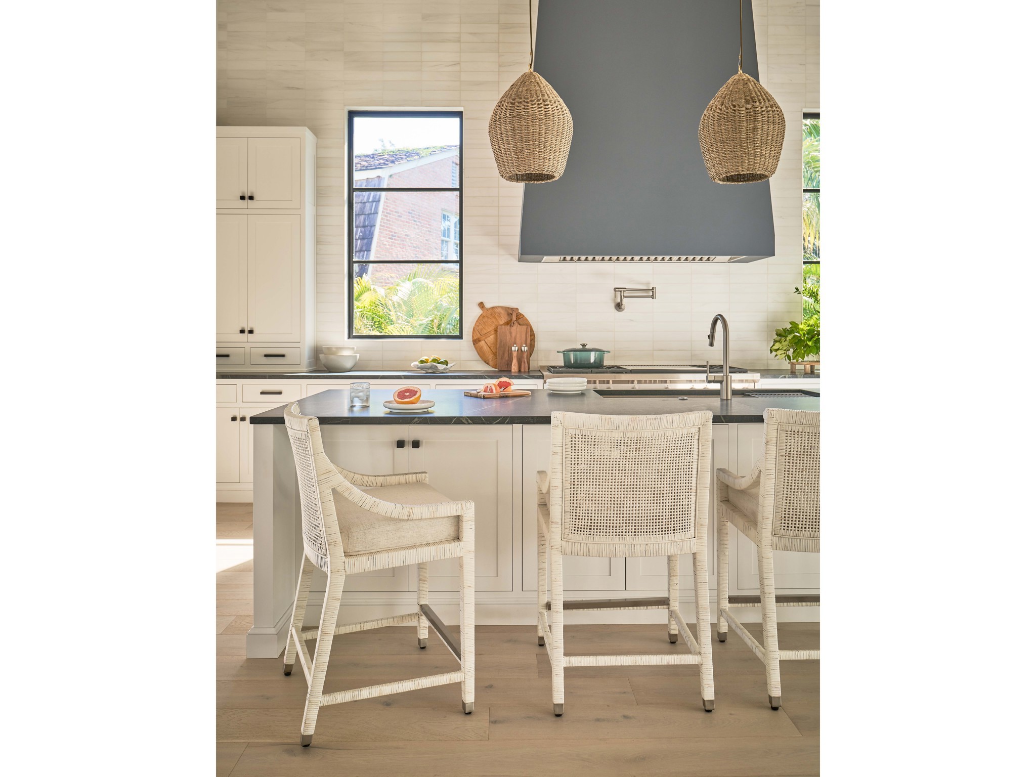 Longboat Counter Chair - Multiple item room scene