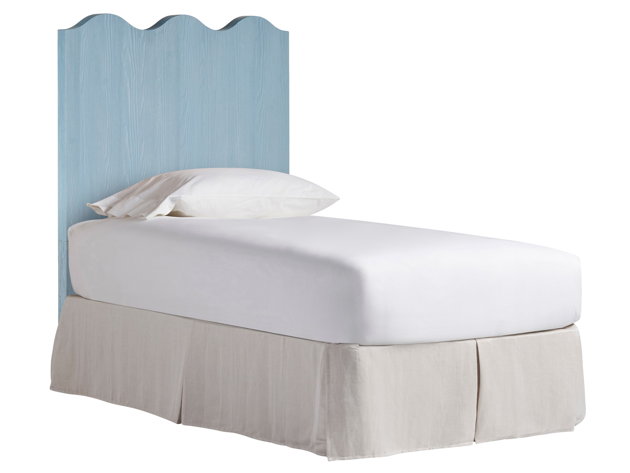 Surf City Bed Headboard Twin - Silo with a white background