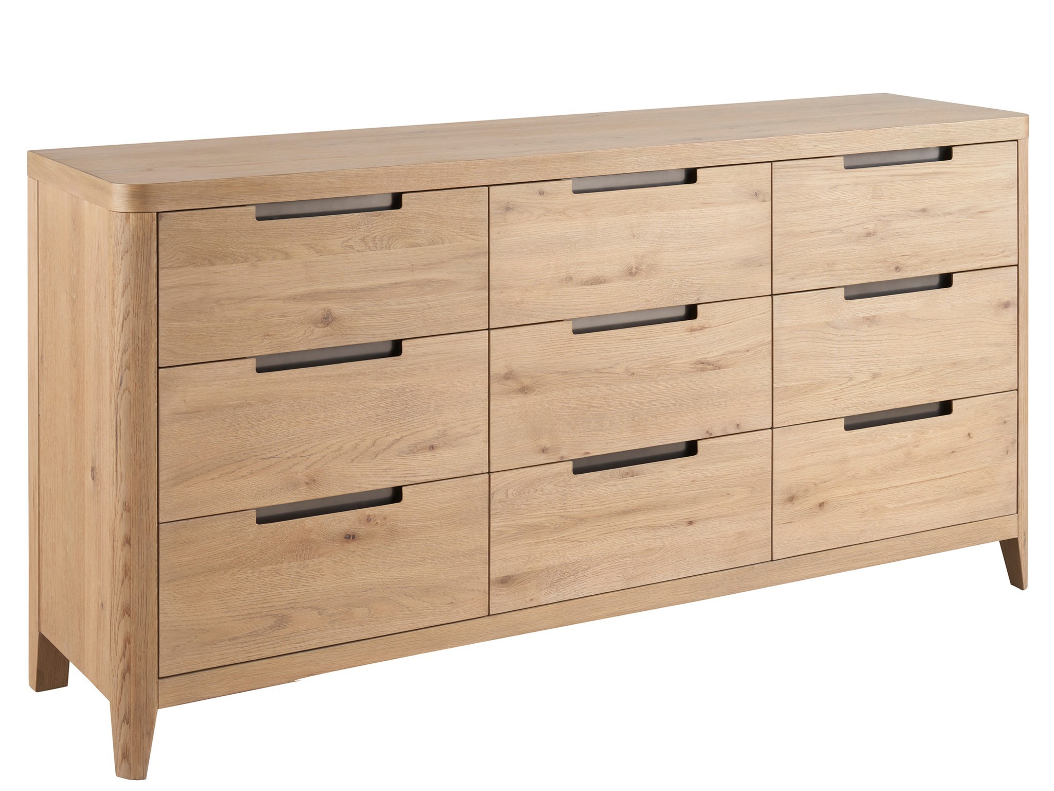 Walker Drawer Dresser - Silo with a white background