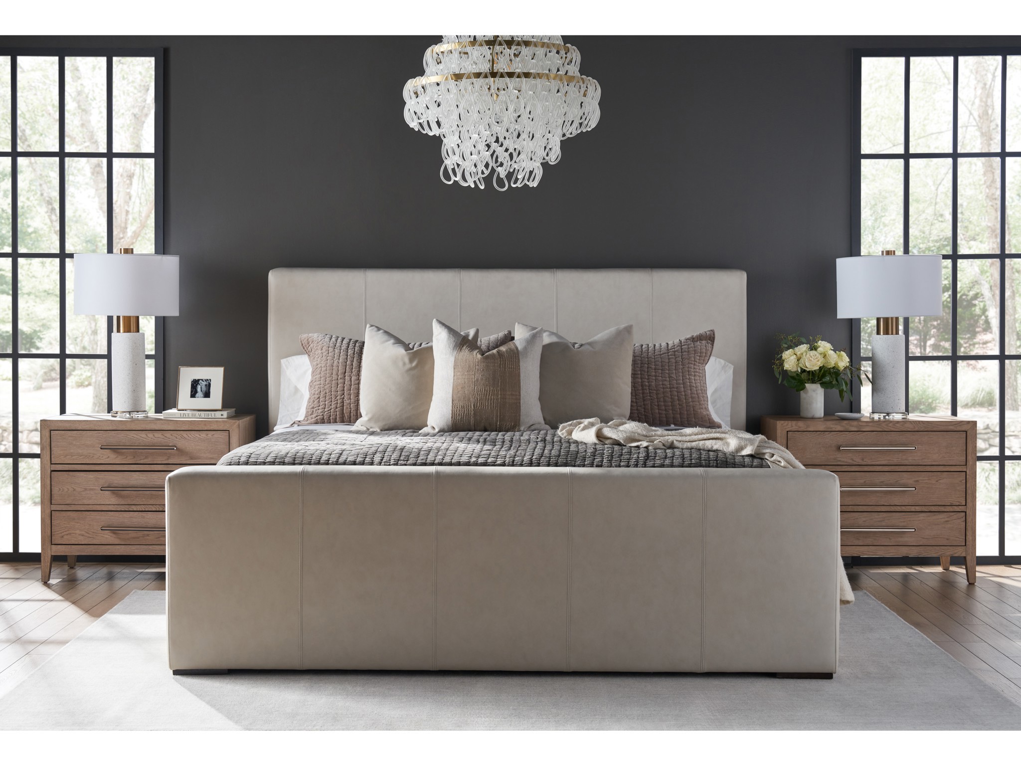 Bowie Bed - Special Order - Multiple item room scene