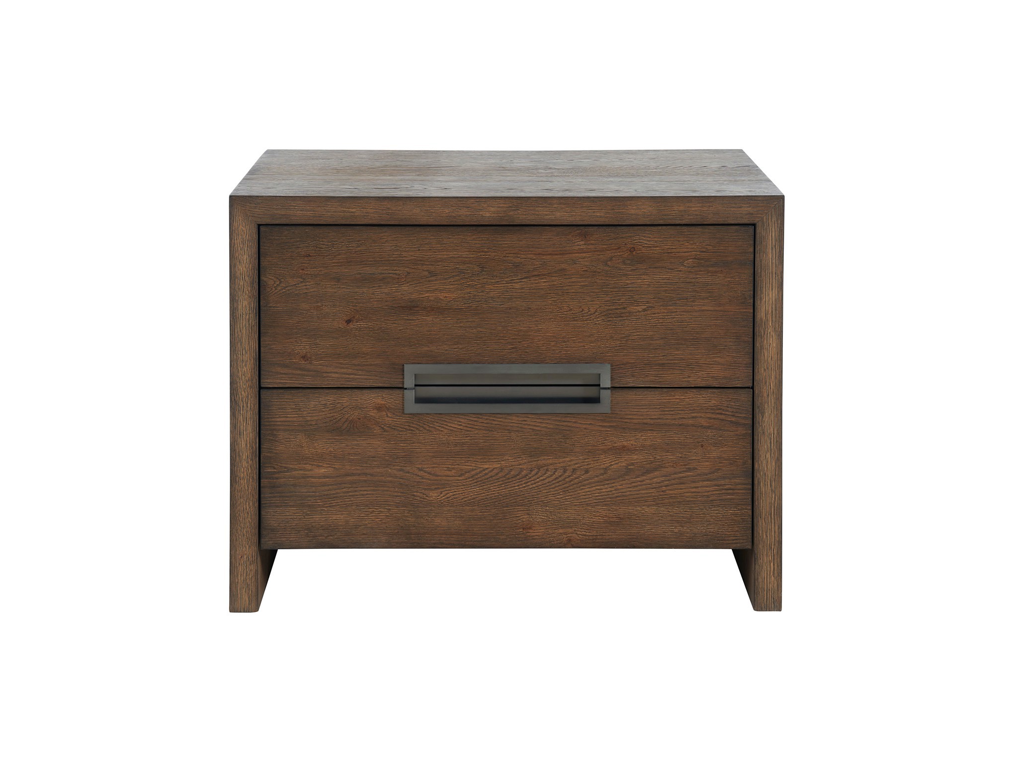 Atlas Drawer Nightstand - Silo with a white background