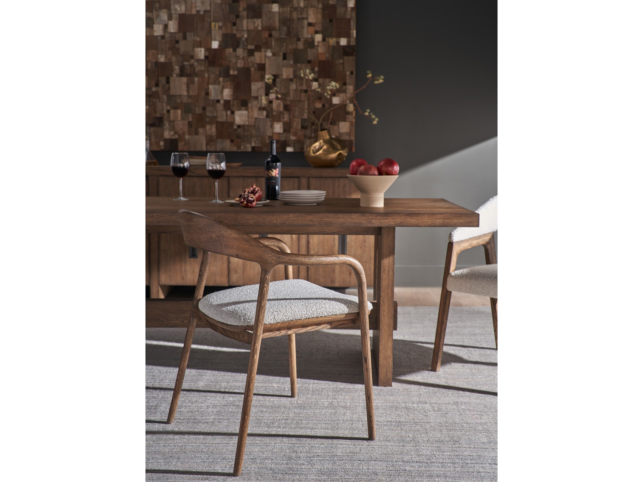 Echo Dining Arm Chair - Multiple item room scene