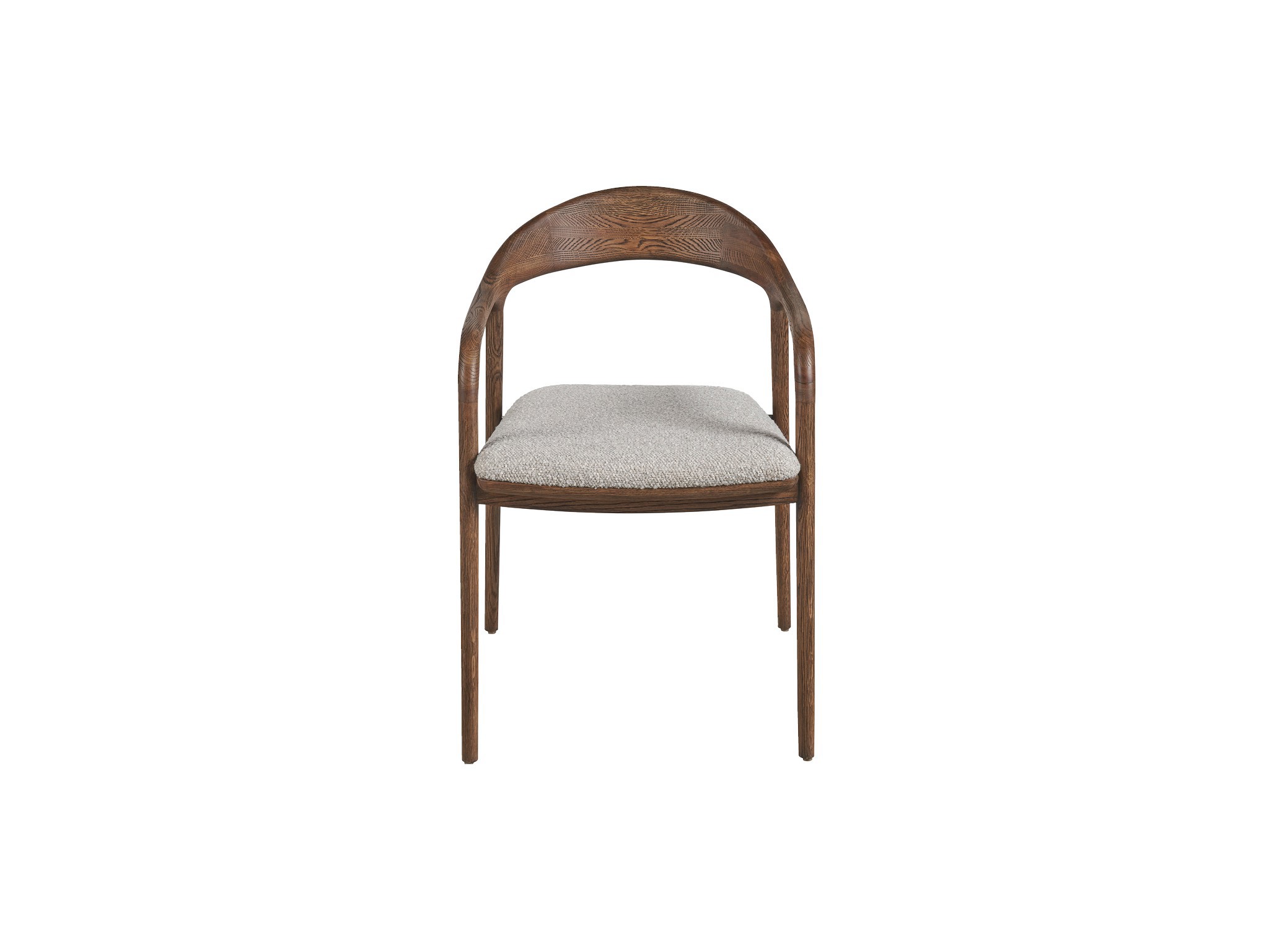 Echo Dining Arm Chair - Silo with a white background