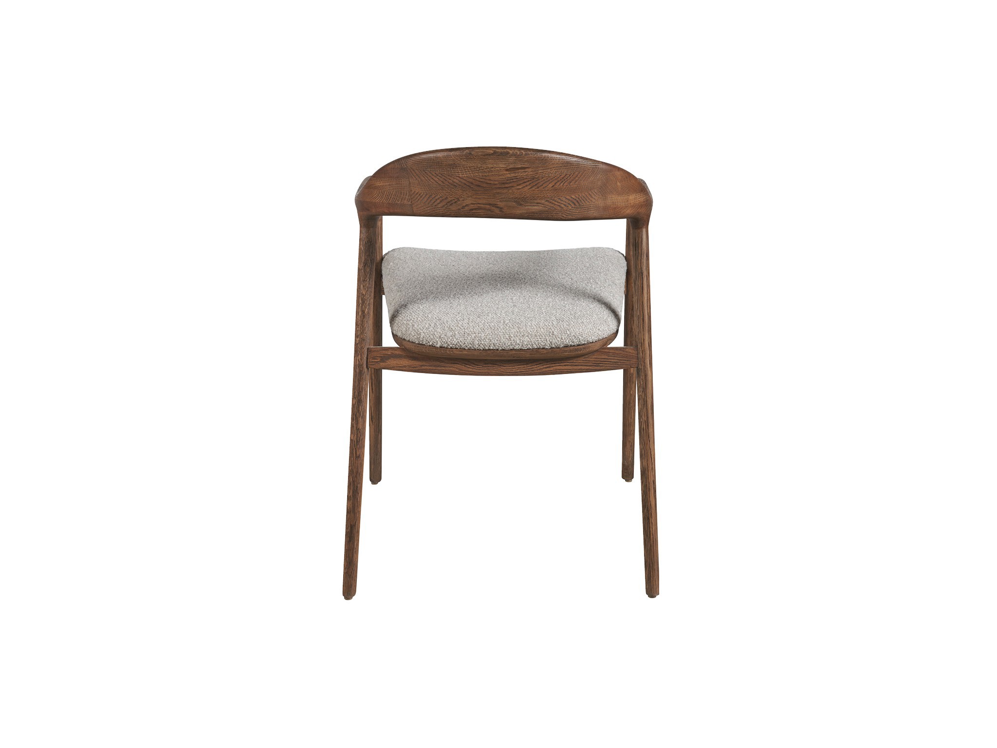 Echo Dining Arm Chair - Silo with a white background