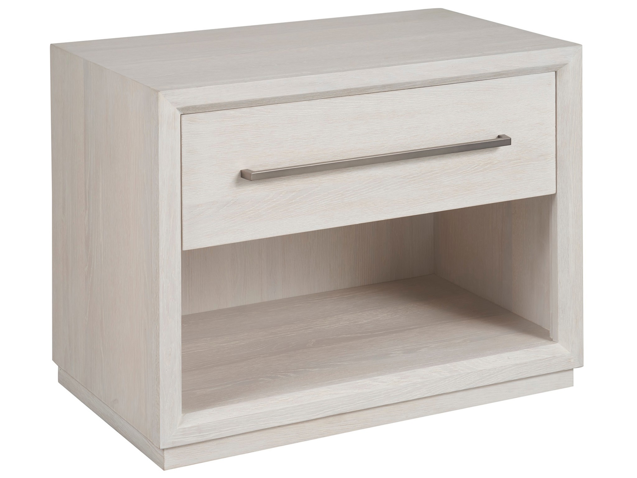 Astrid Drawer Nightstand - Silo with a white background