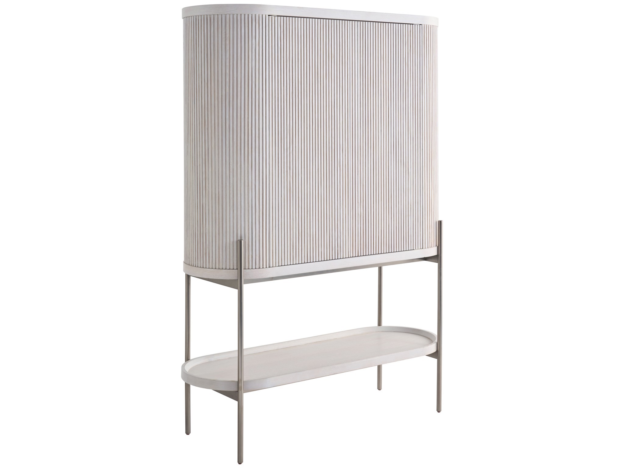 Linnea Bar Cabinet - Silo with a white background