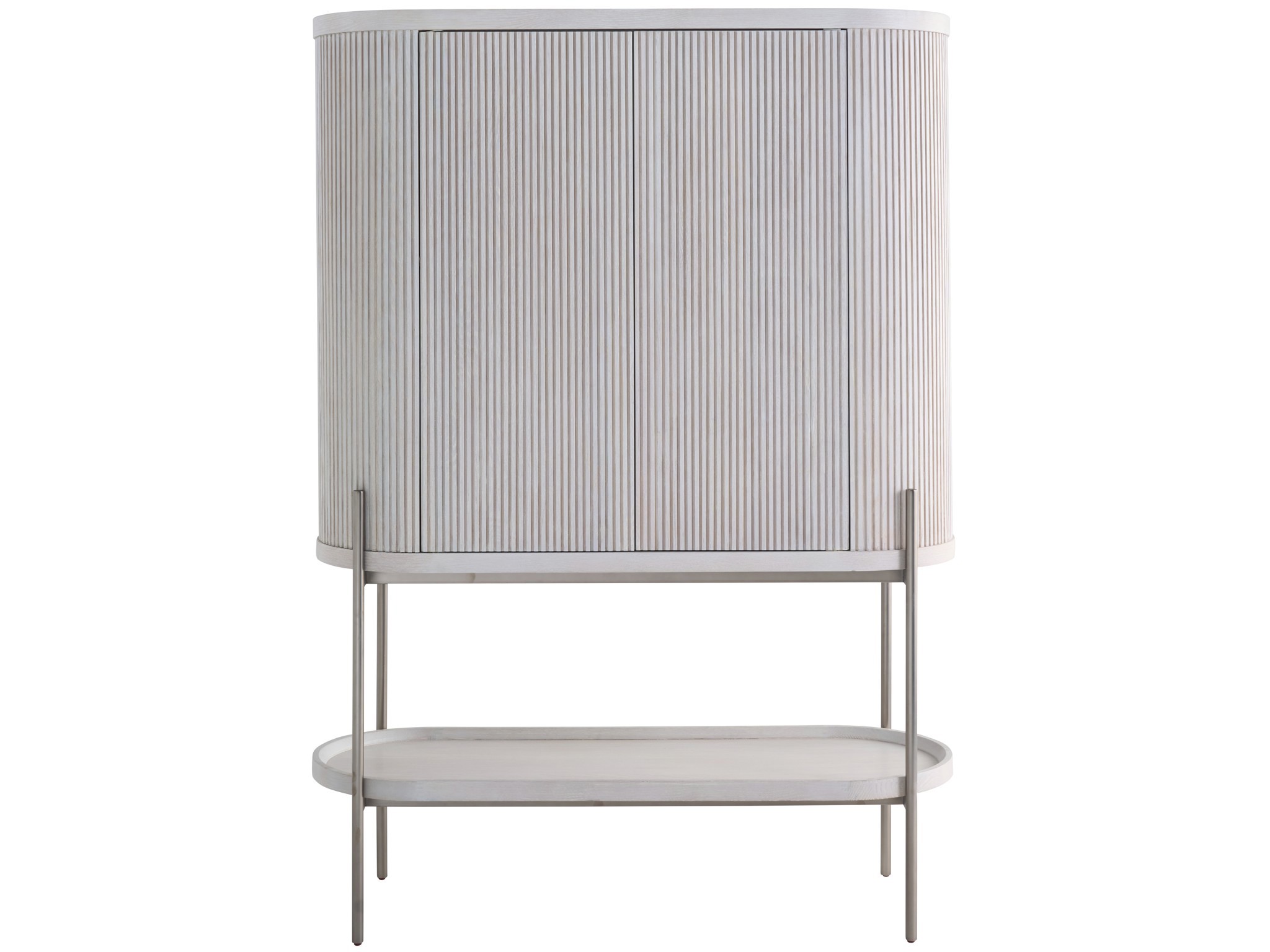 Linnea Bar Cabinet - Silo with a white background