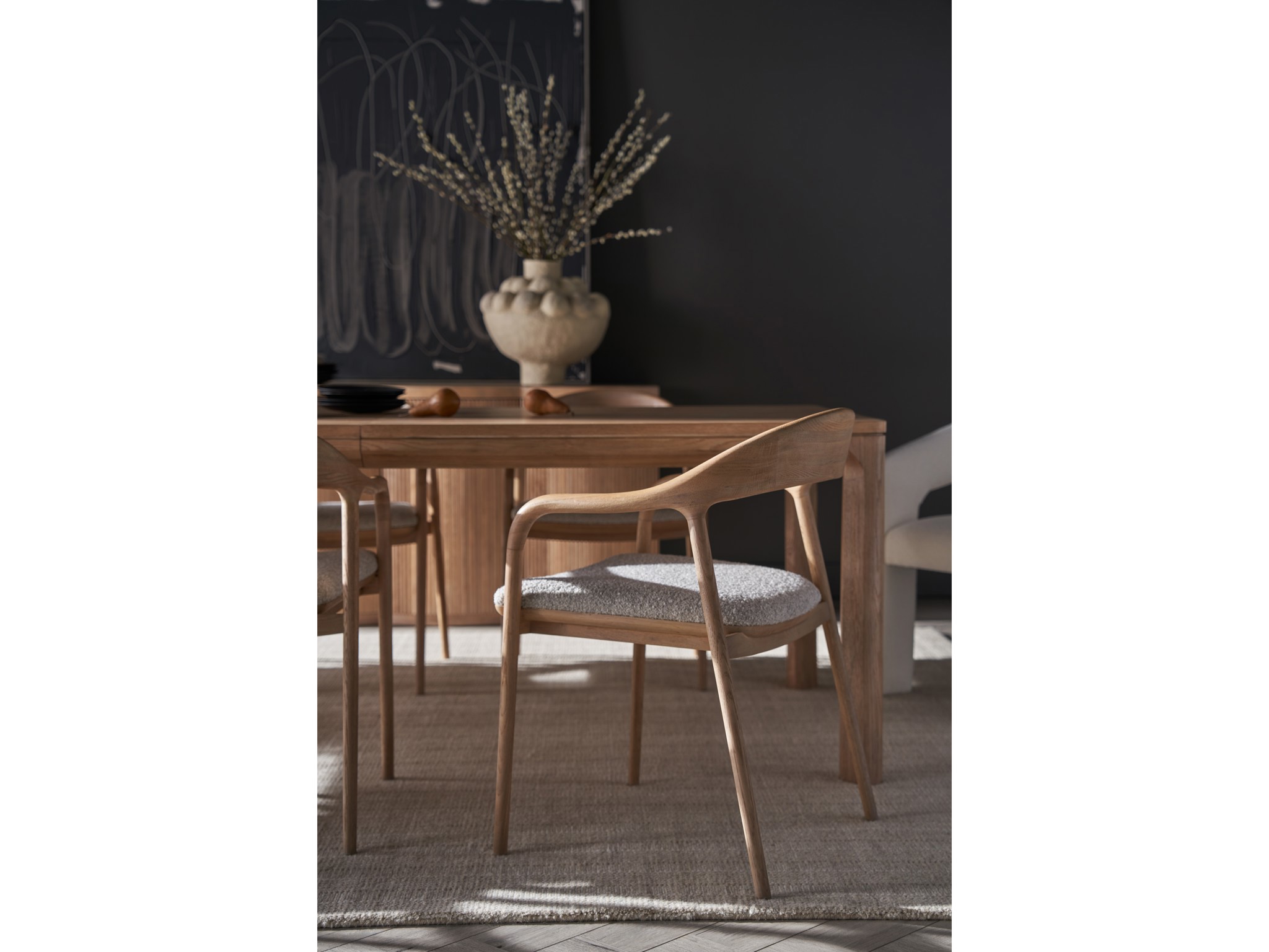 Echo Dining Arm Chair - Multiple item room scene