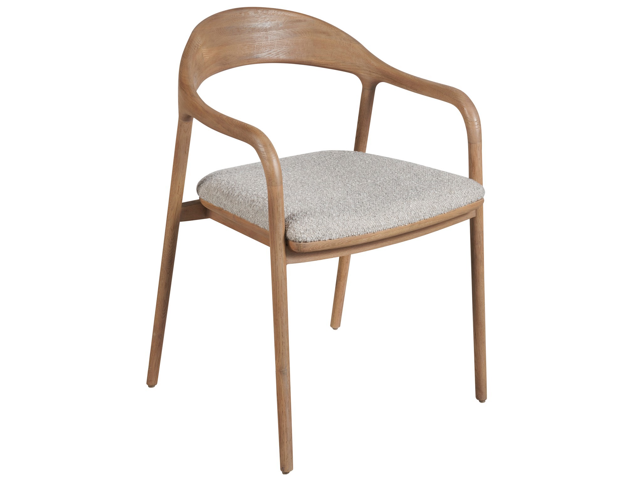 Echo Dining Arm Chair - Silo with a white background