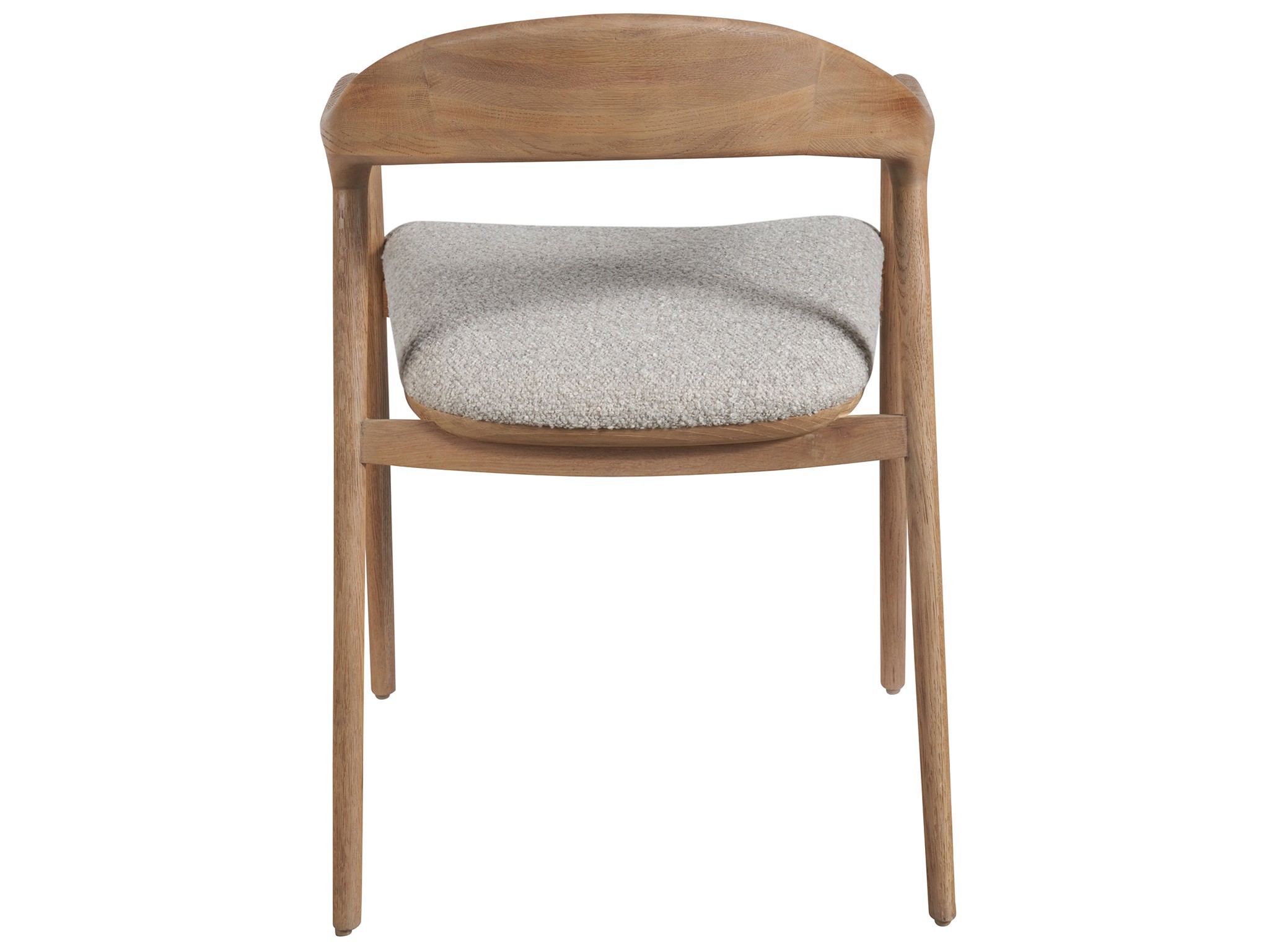 Echo Dining Arm Chair - Silo with a white background