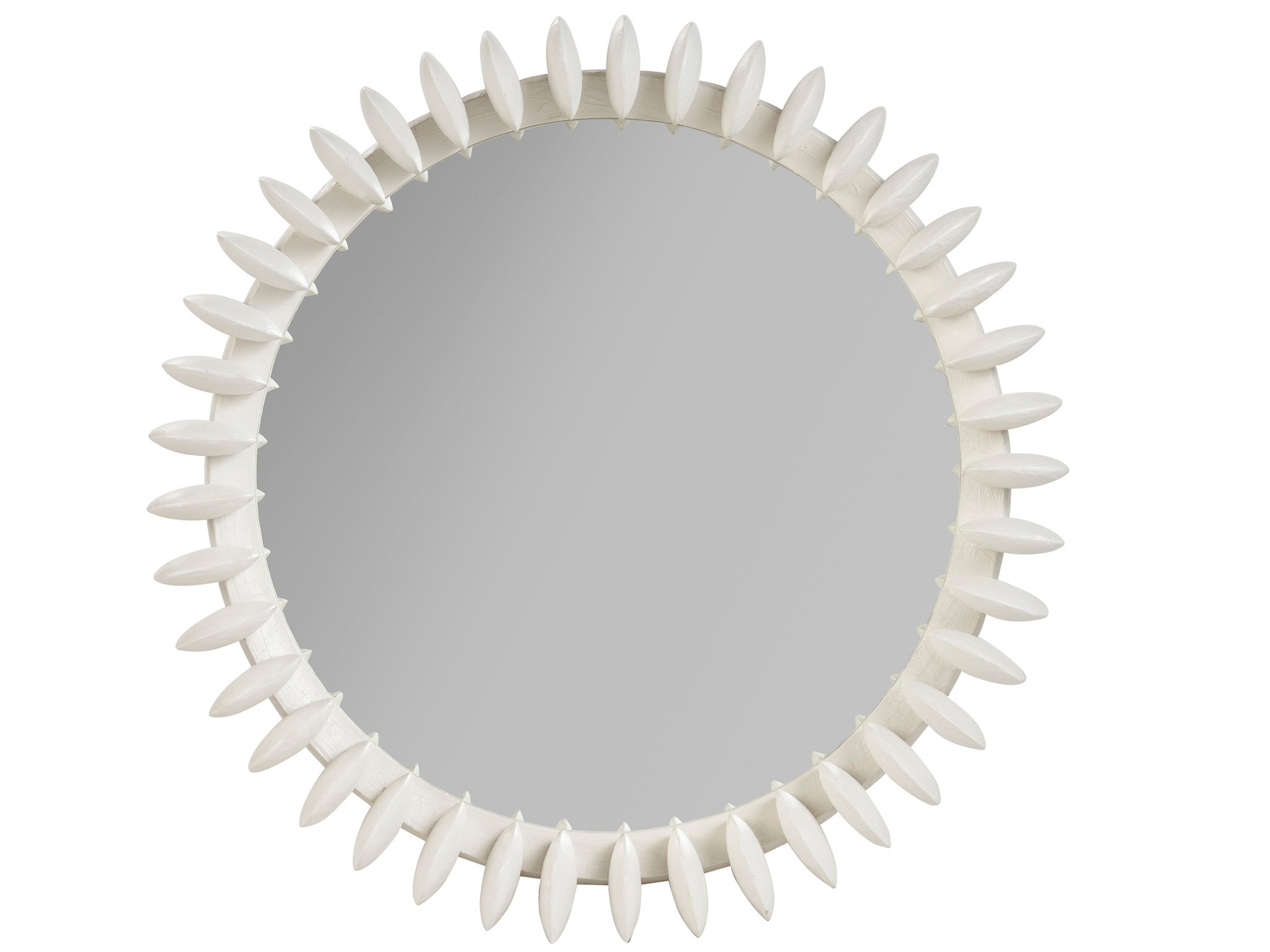 Solstice Mirror - Silo with a white background