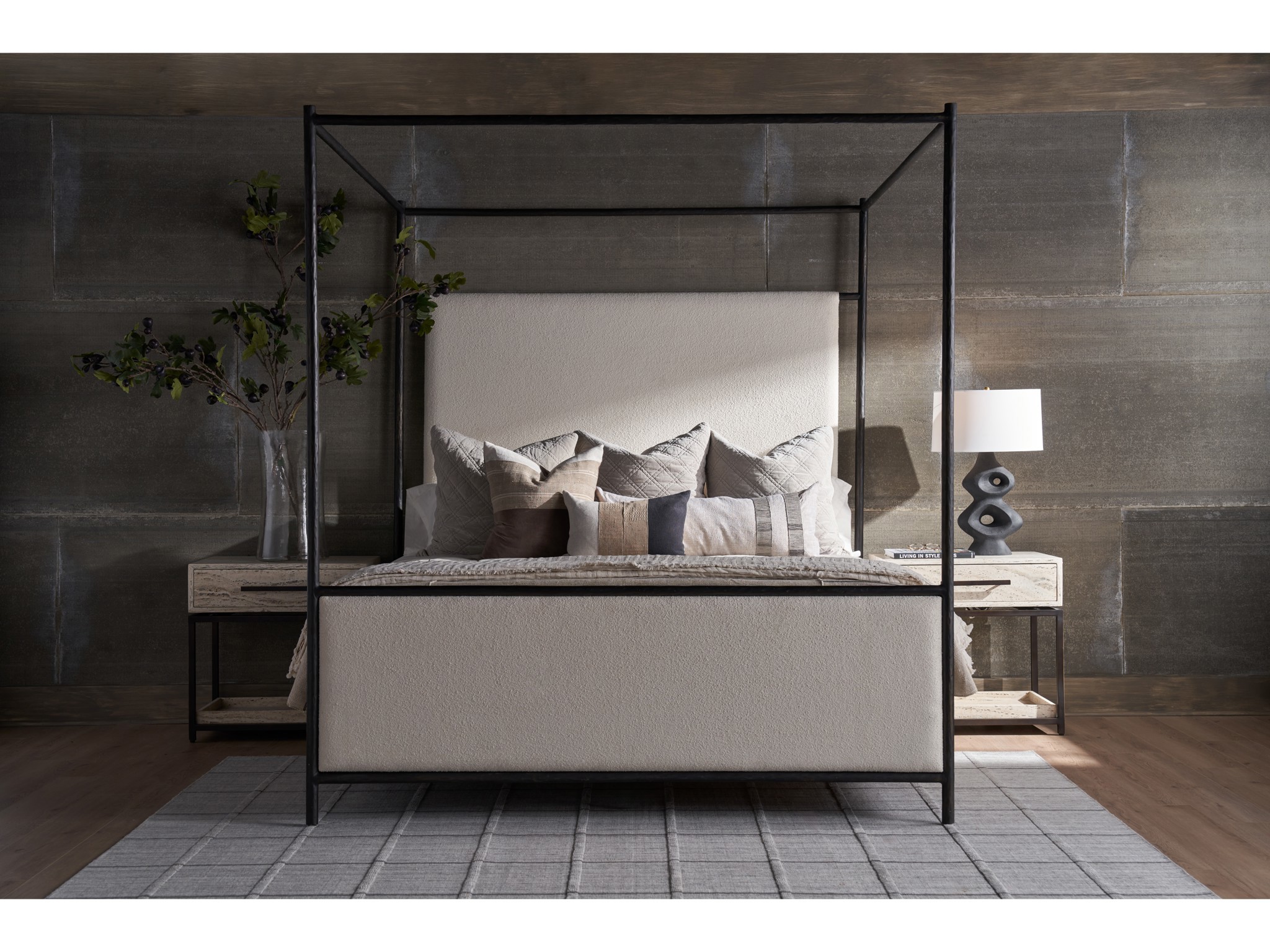Cascade Canopy Bed - Multiple item room scene
