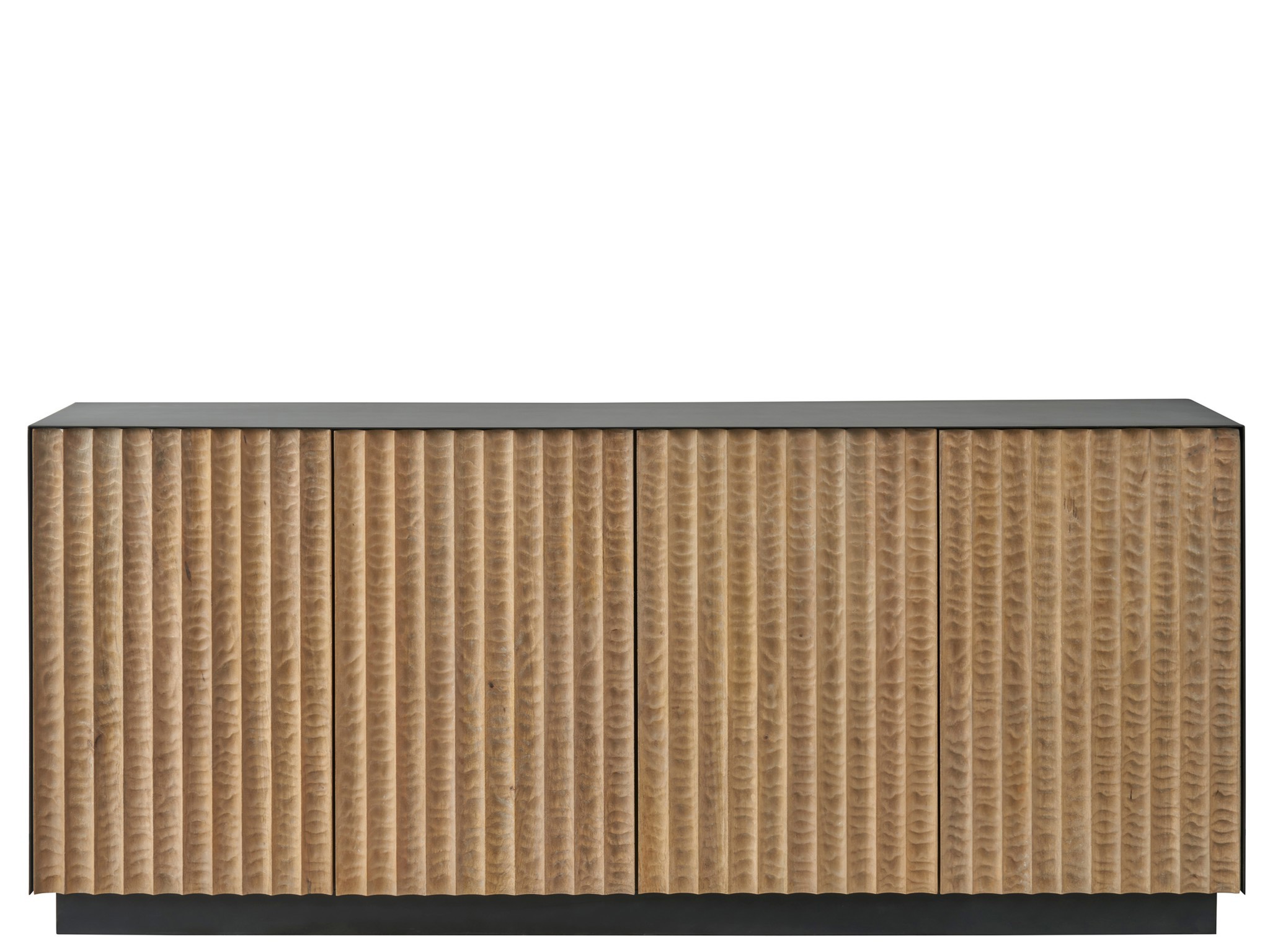 Noir Credenza - Silo with a white background