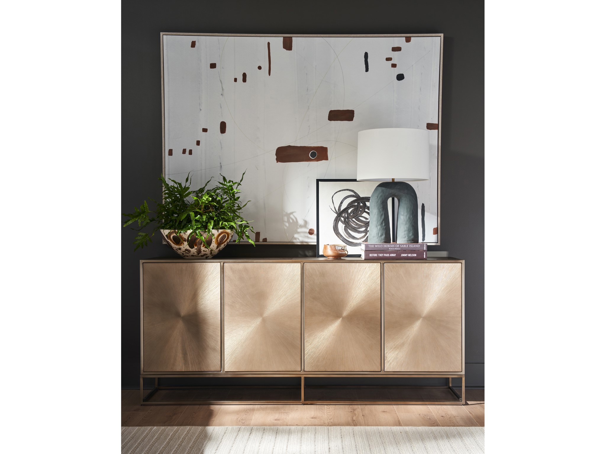 Fusion Credenza - Multiple item room scene