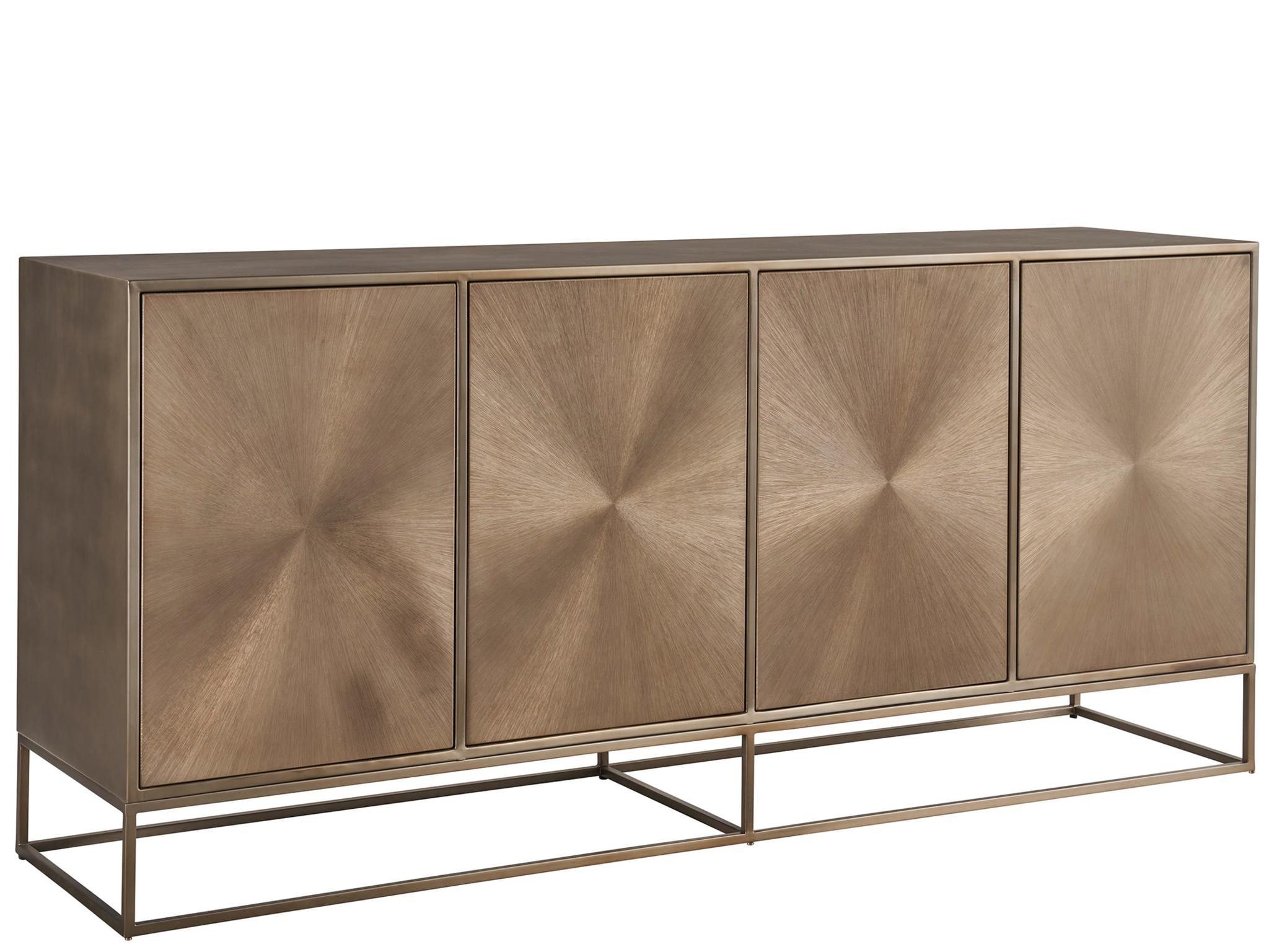 Fusion Credenza - Silo with a white background