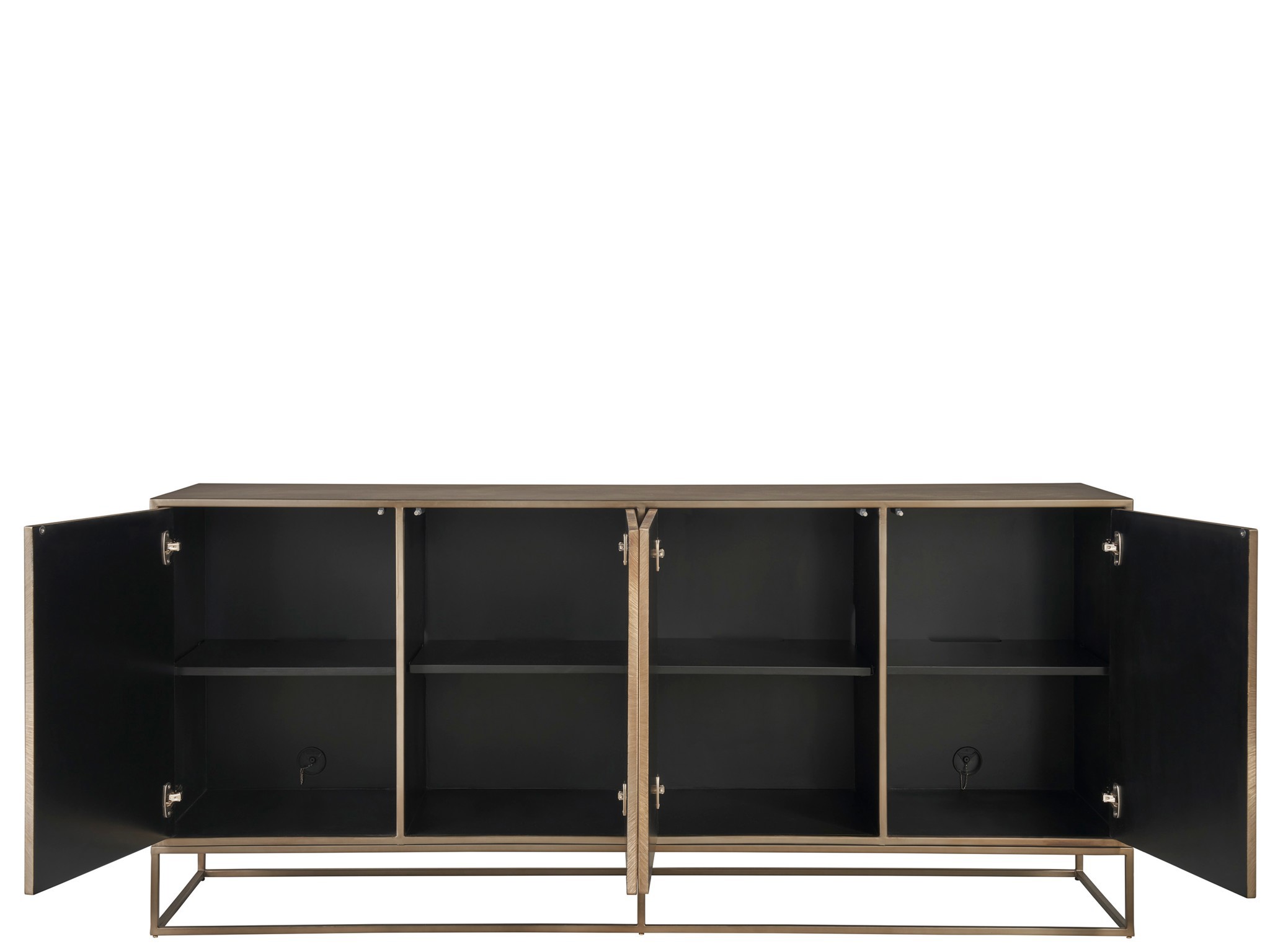 Fusion Credenza - Silo with a white background