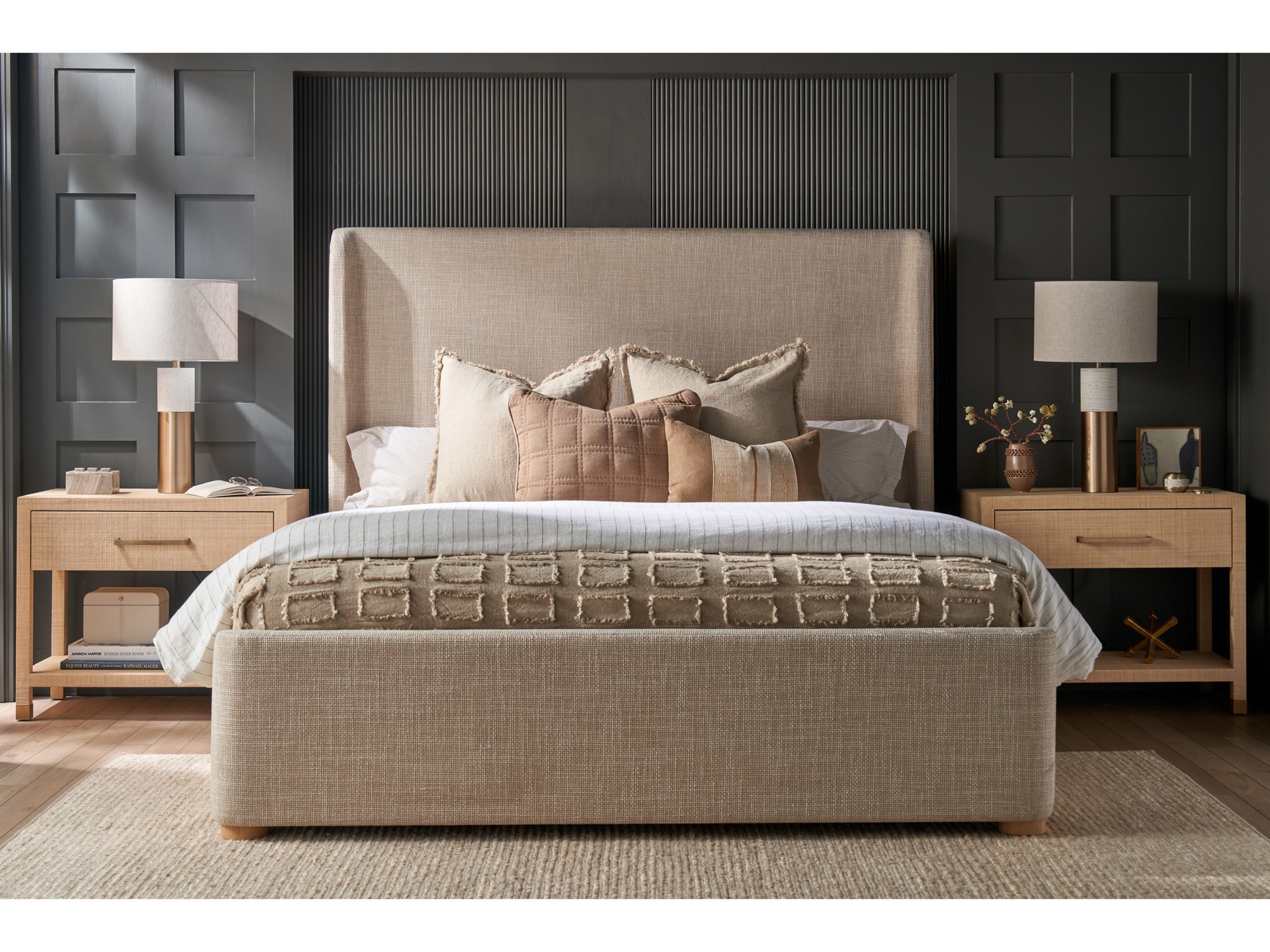 Leah Nightstand - Multiple item room scene