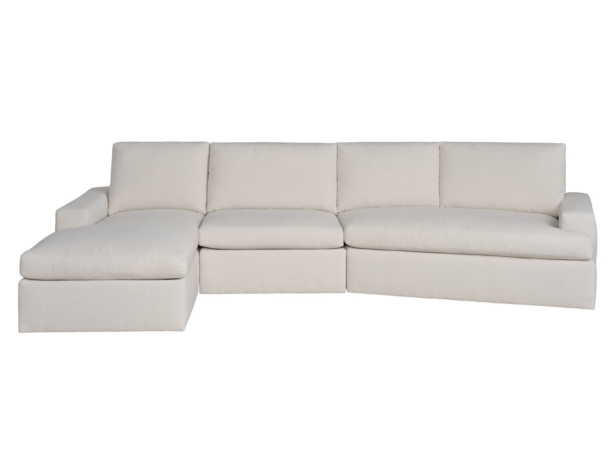 Modern U Choose Luxe Sectional - Special Order - Silo with a white background