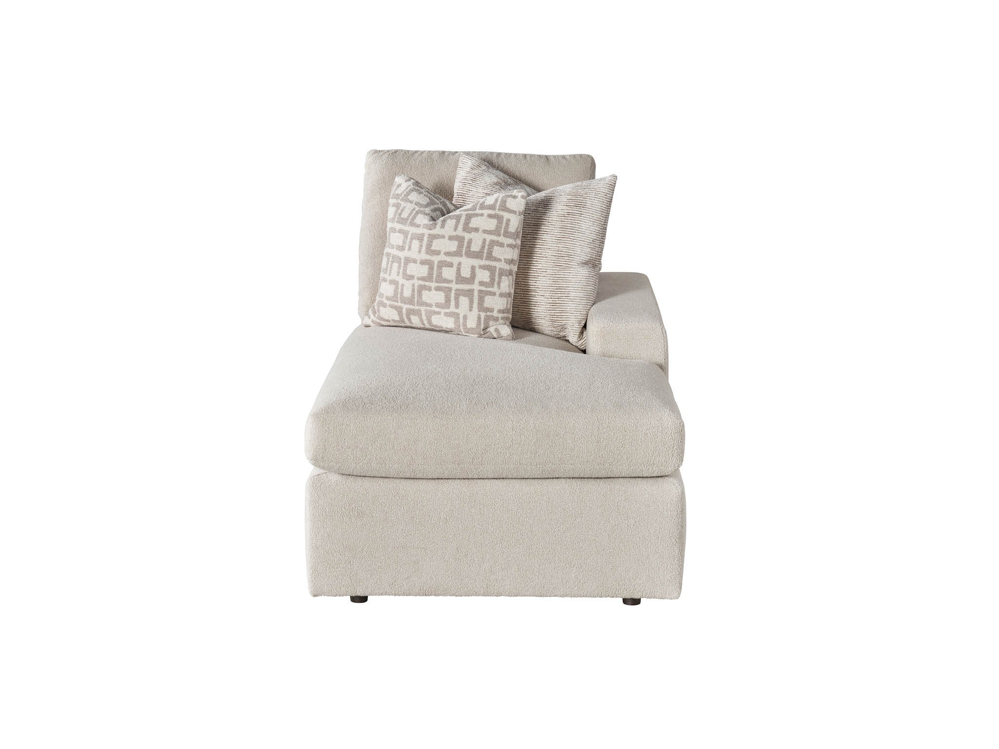 Modern U Choose Chaise RAF - Special Order - Silo with a white background