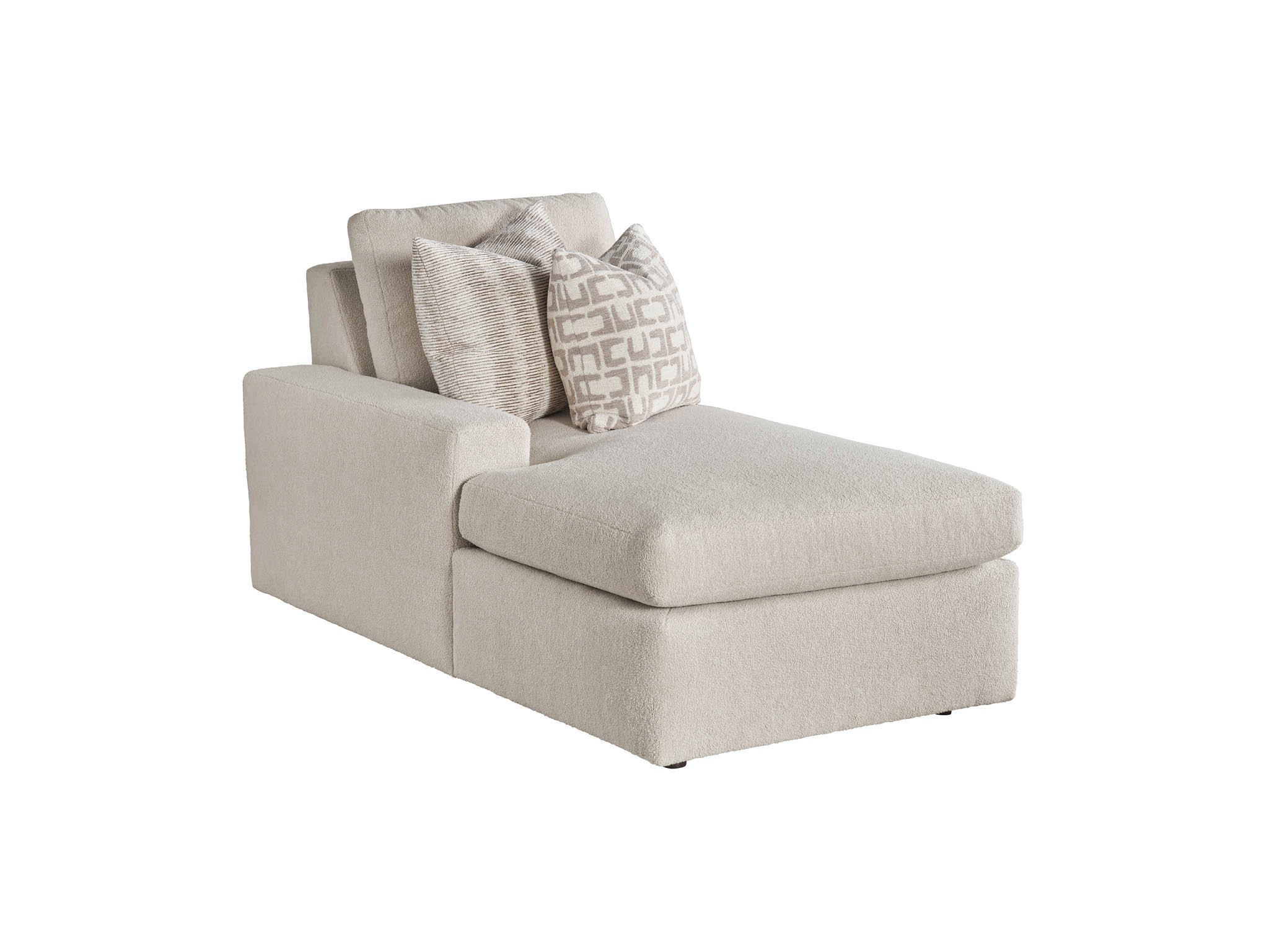 Modern U Choose Chaise LAF - Special Order - Silo with a white background