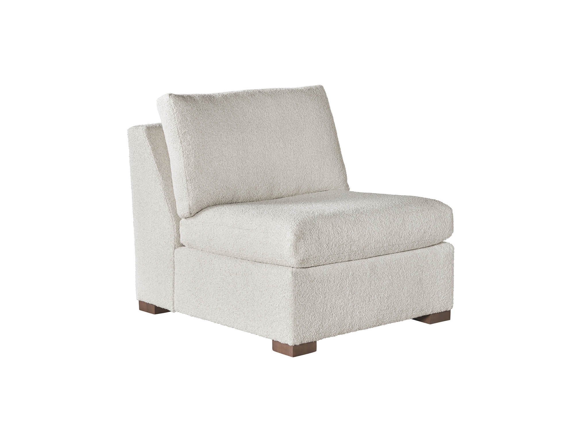 Modern U Choose Armless Chair - Special Order - Silo with a white background