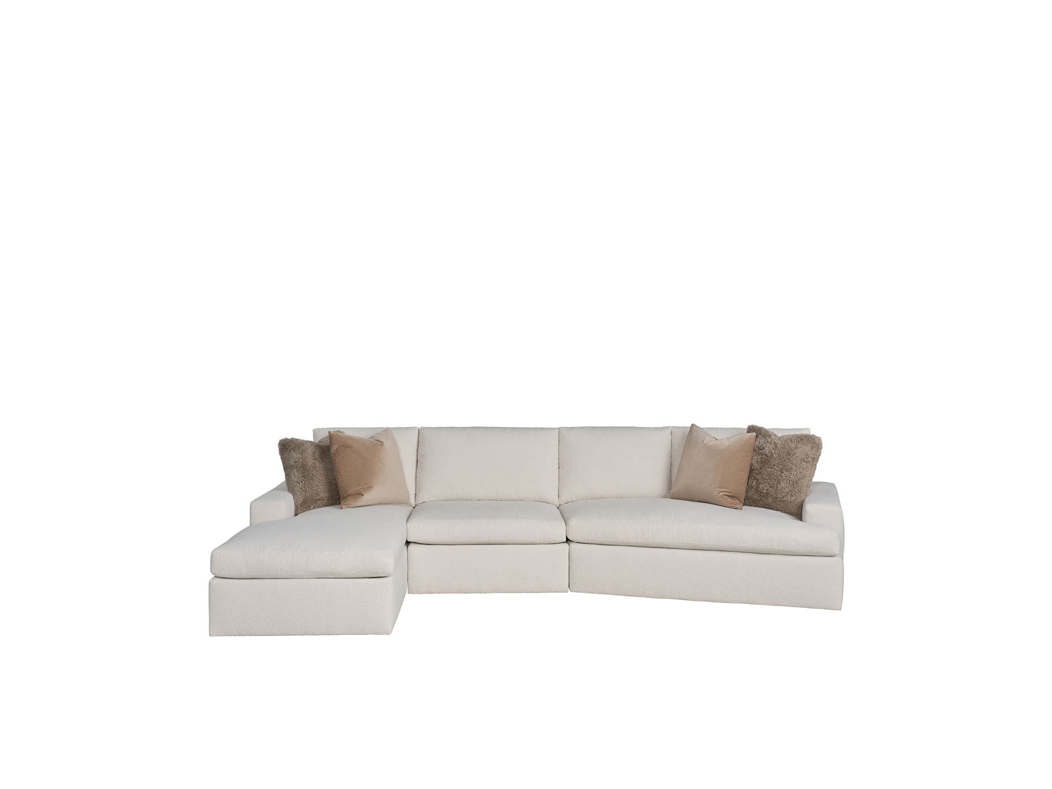 Modern U Choose Sectional - Special Order - Silo with a white background