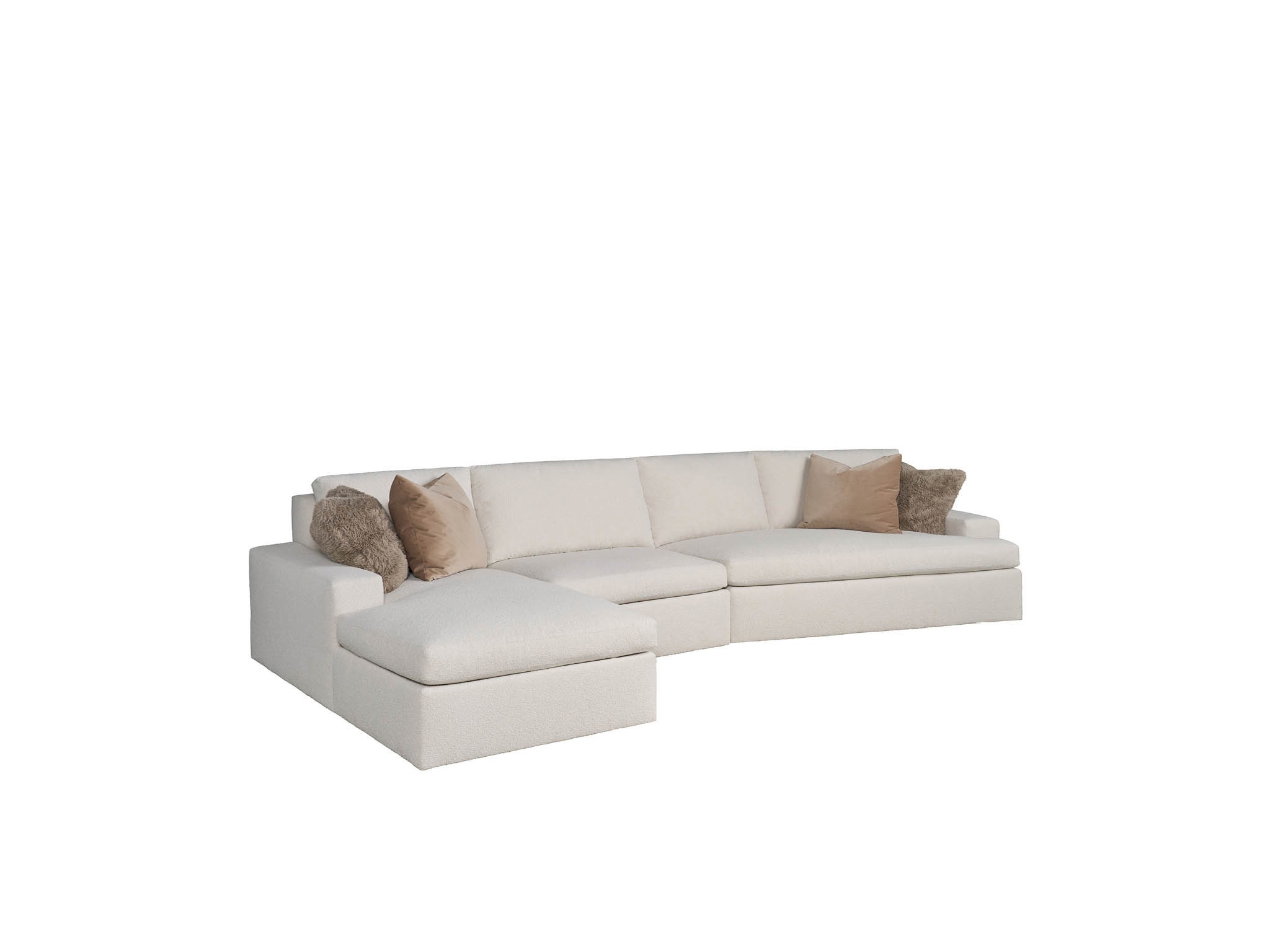 Modern U Choose Sectional - Special Order - Silo with a white background