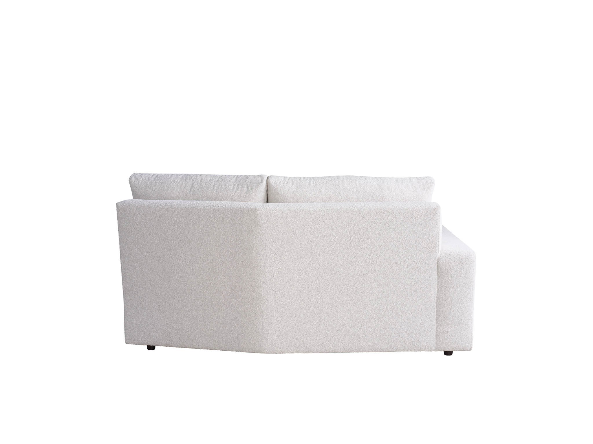 Modern U Choose Luxe Cuddler LAF - Special Order - Silo with a white background