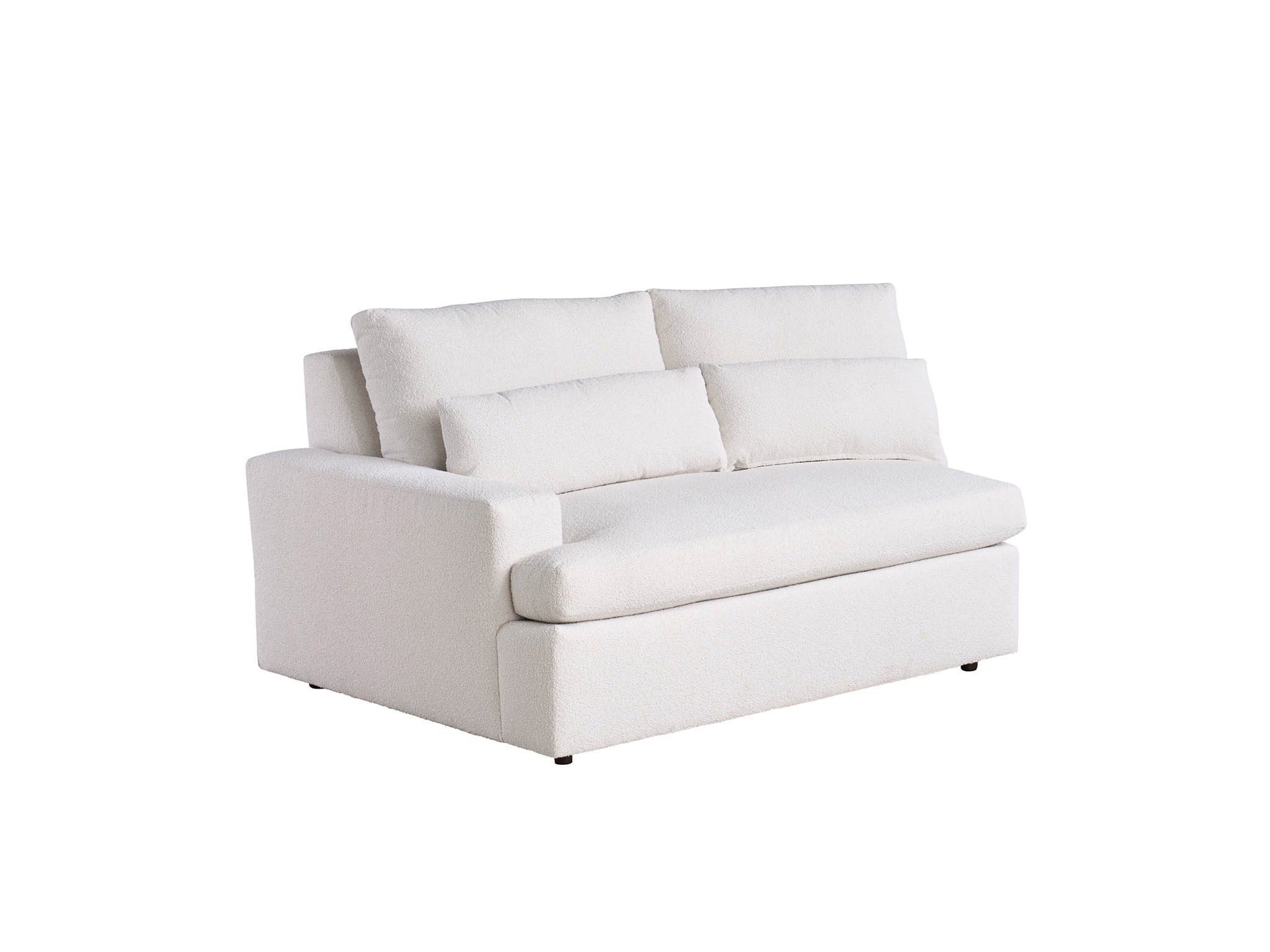 Modern U Choose Luxe Cuddler LAF - Special Order - Silo with a white background