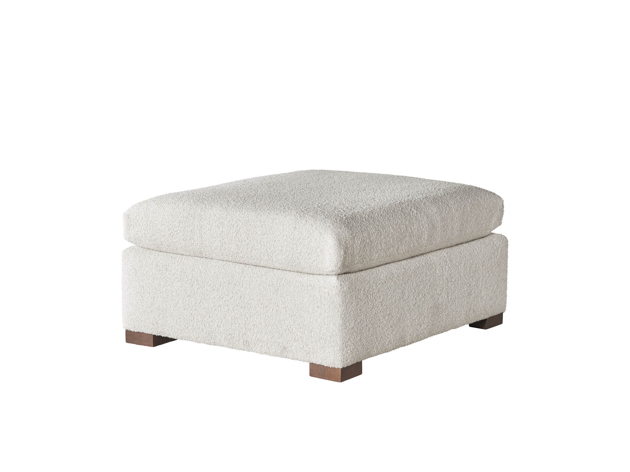 Modern U Choose Ottoman - Special Order - Silo with a white background