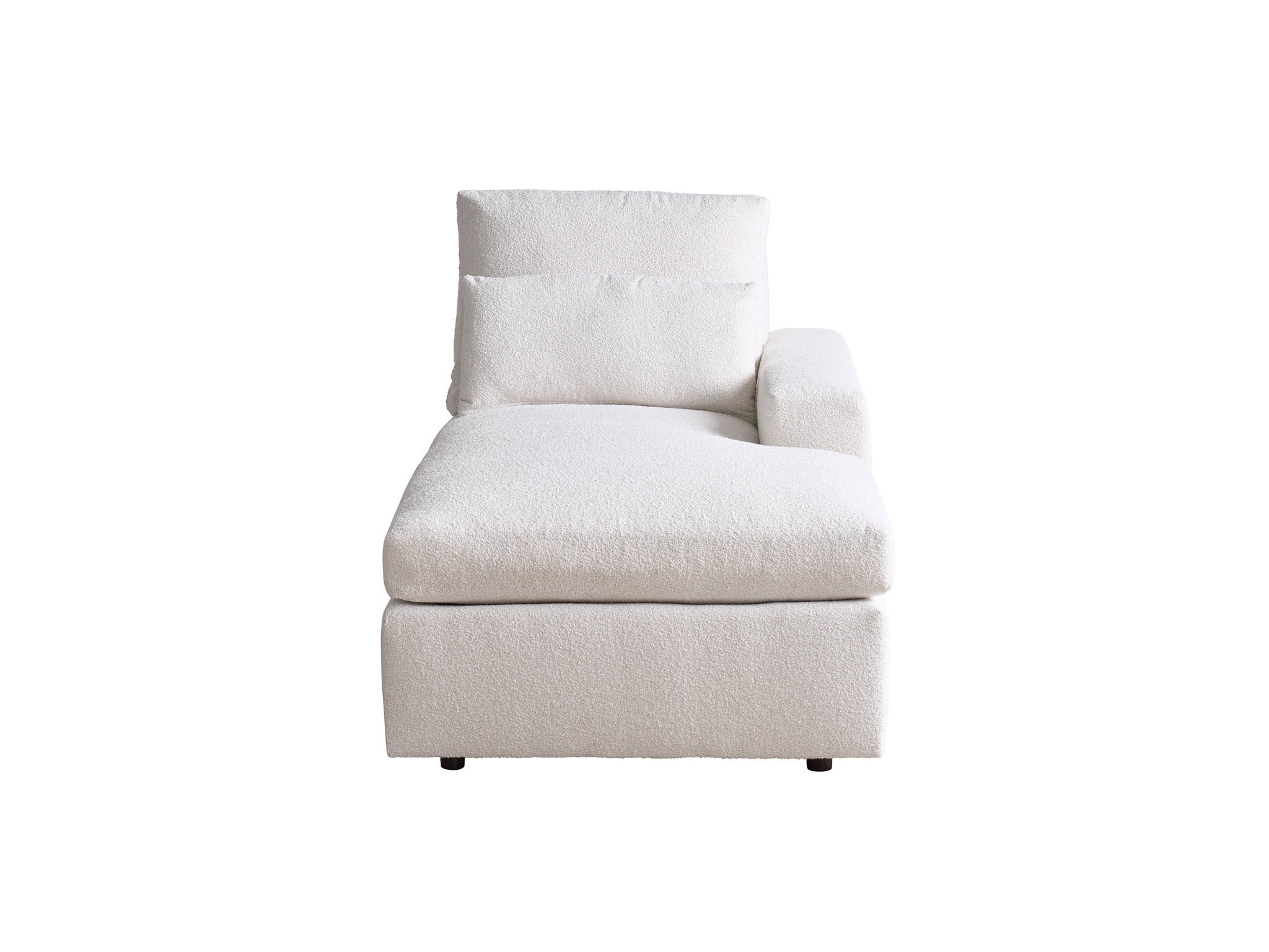 Modern U Choose Luxe Chaise RAF - Special Order - Silo with a white background